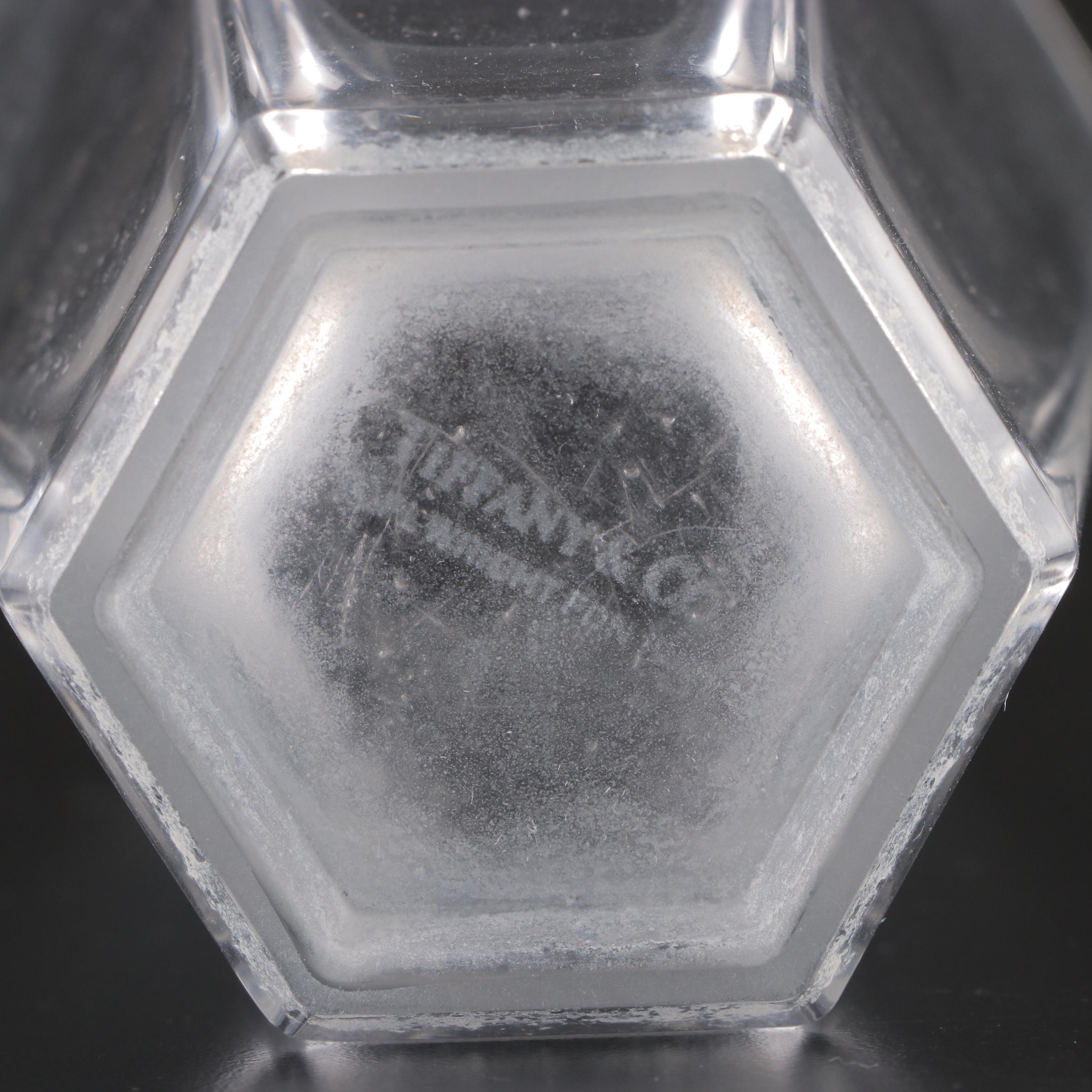 Tiffany & Co. "Frank Lloyd Wright" Crystal Highball Glass