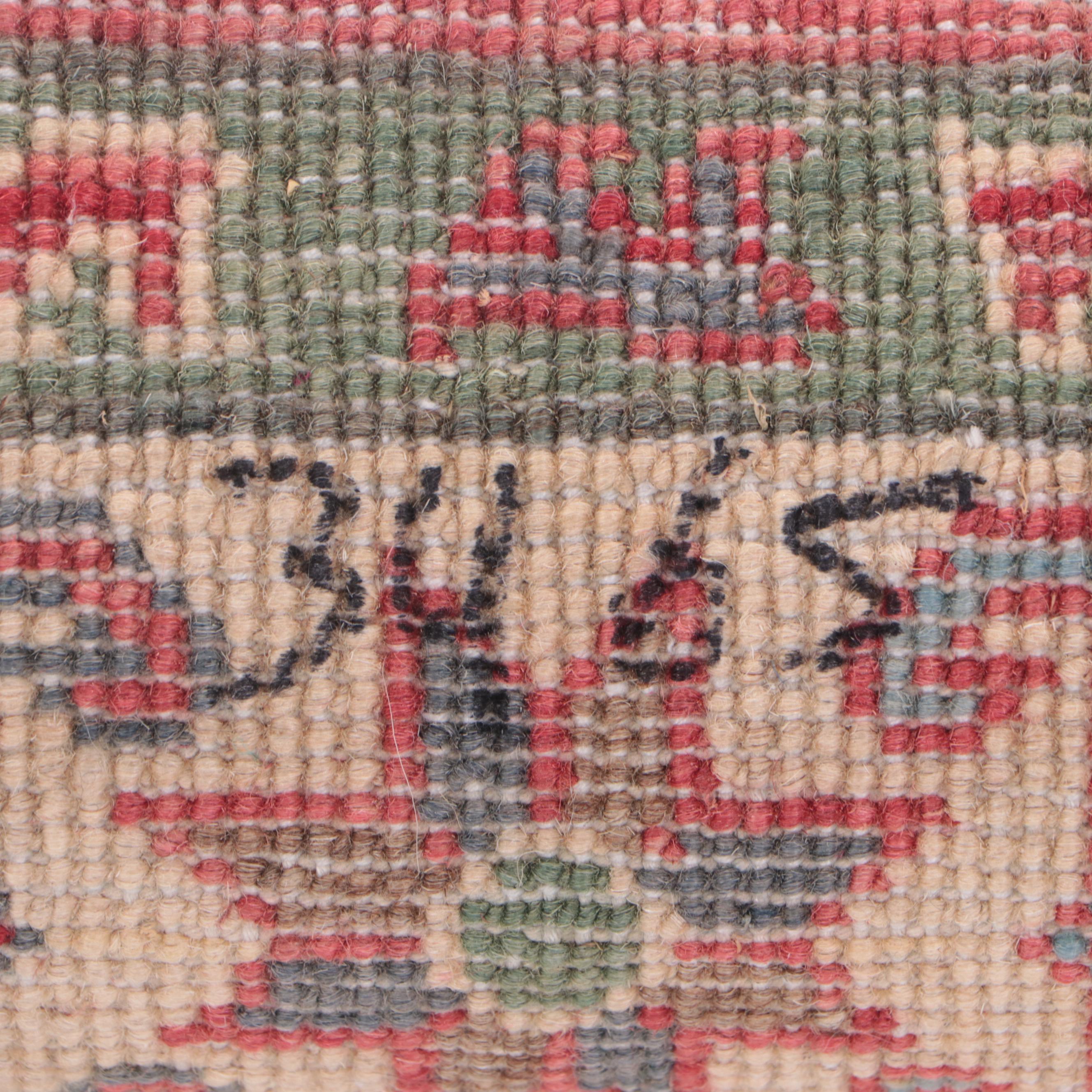 2'7 x 3'11 Hand-Knotted Pakistani Kazak Accent Rug