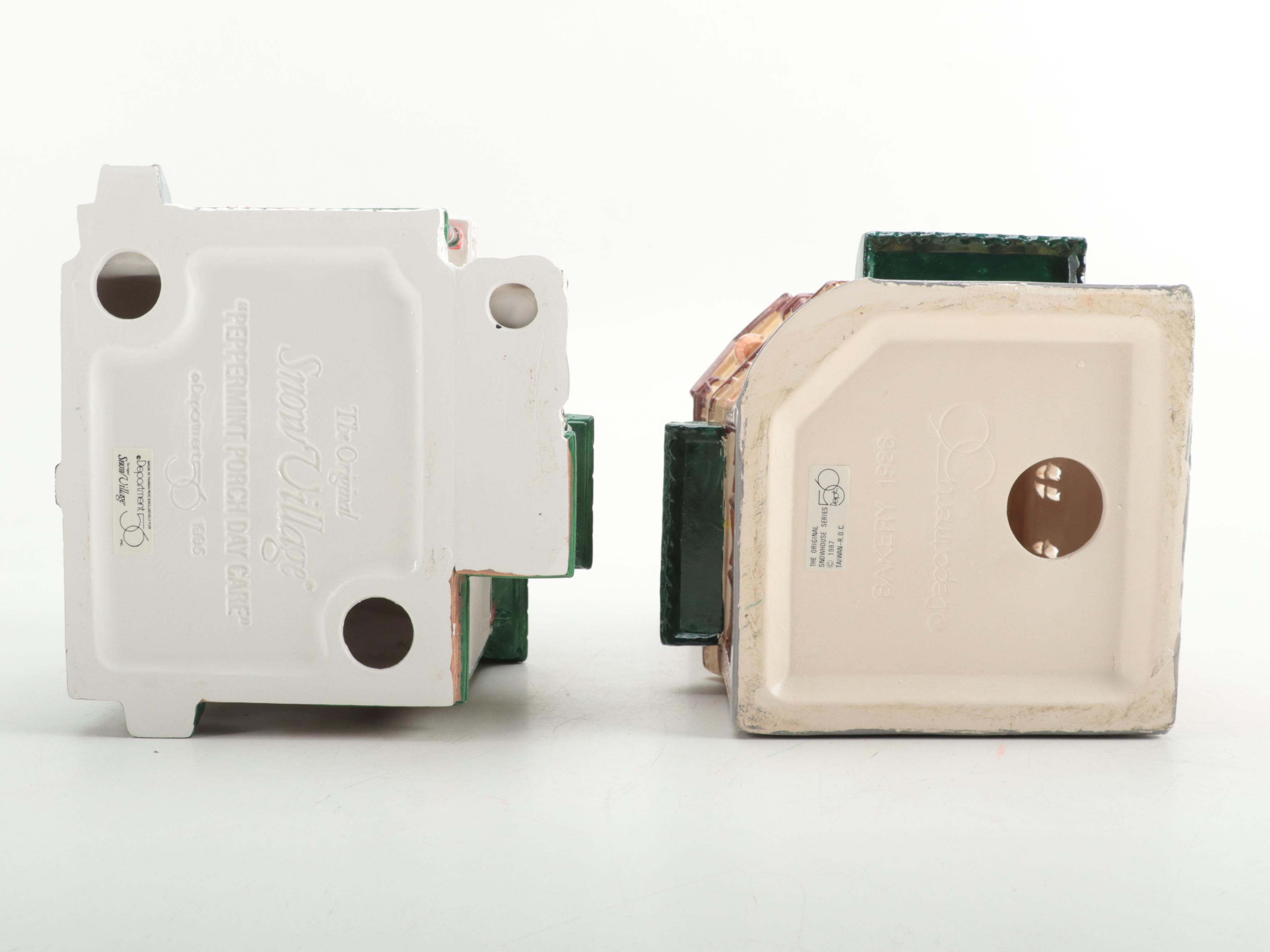 Department 56 Porcelain Village Pre-Lit Buildings