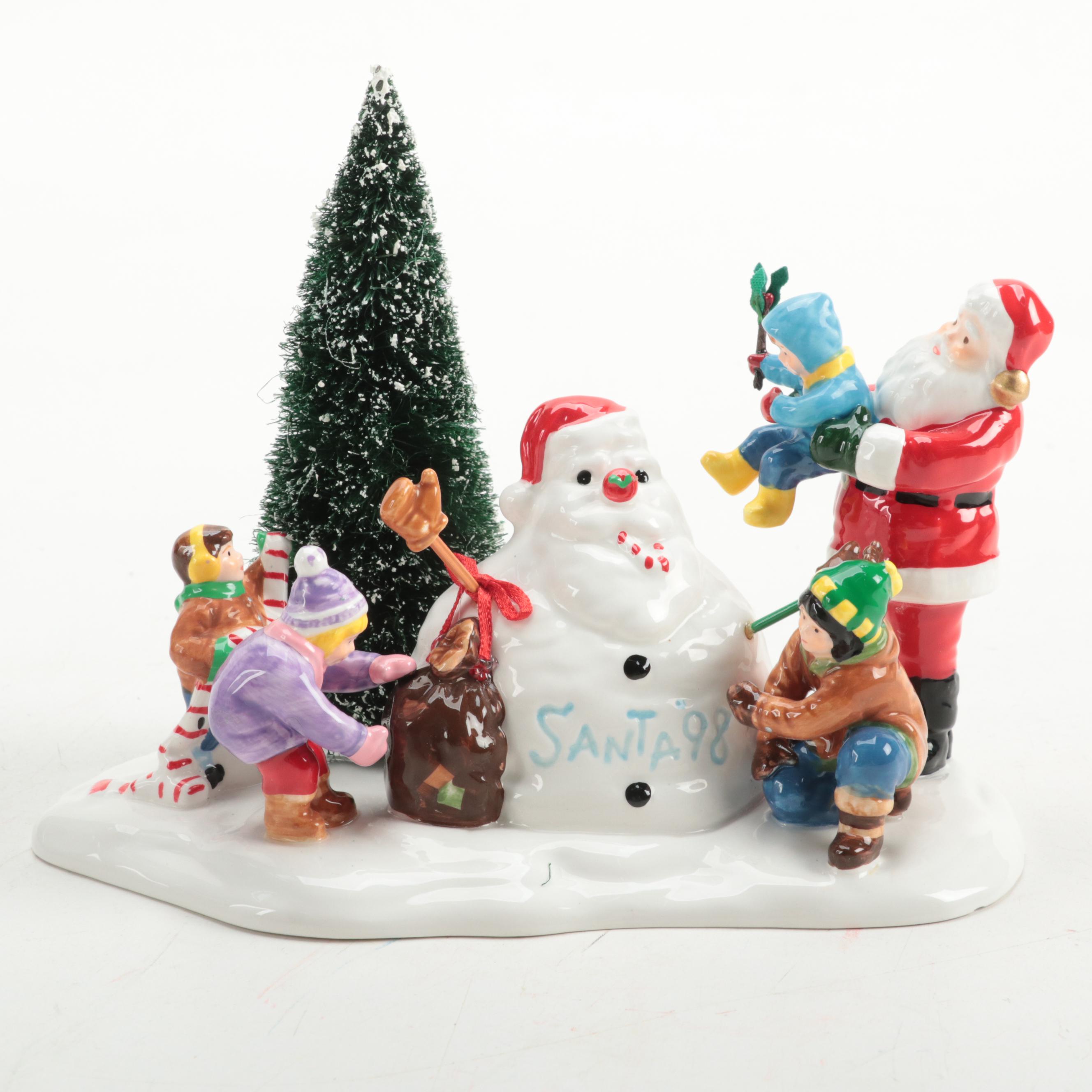 Department 56 Porcelain Village Pre-Lit Buildings