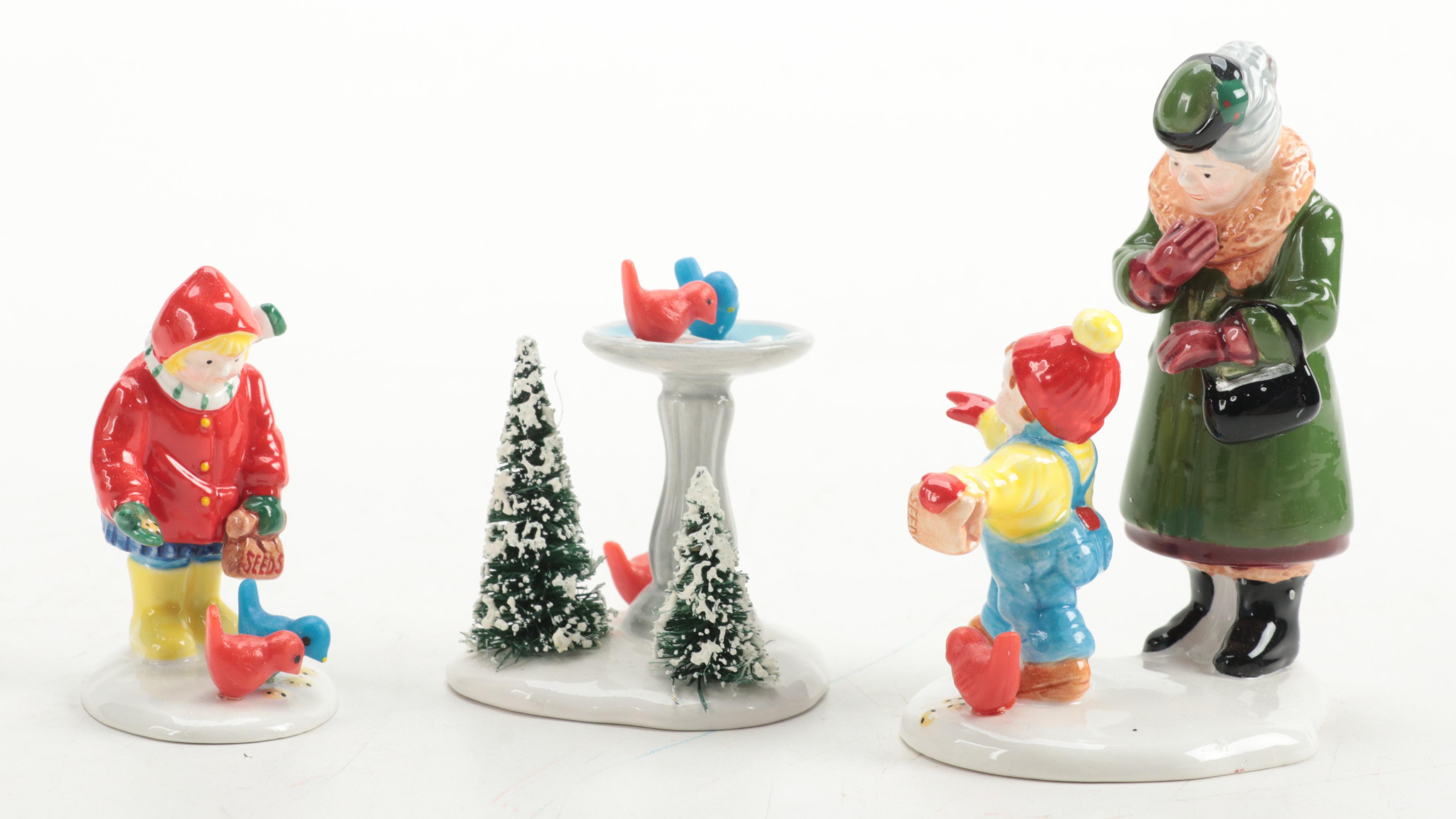 Department 56 Porcelain Village Pre-Lit Buildings