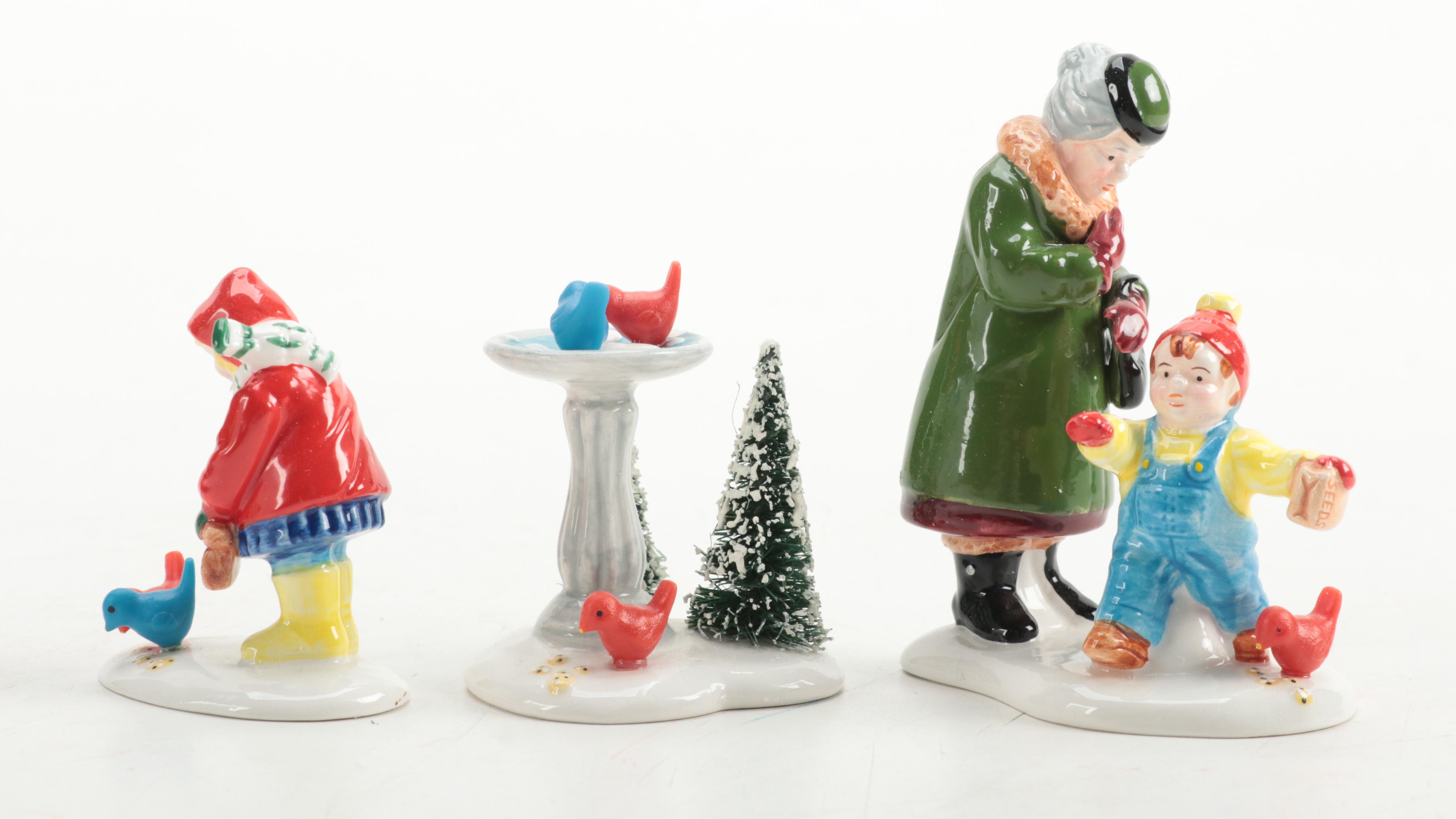 Department 56 Porcelain Village Pre-Lit Buildings