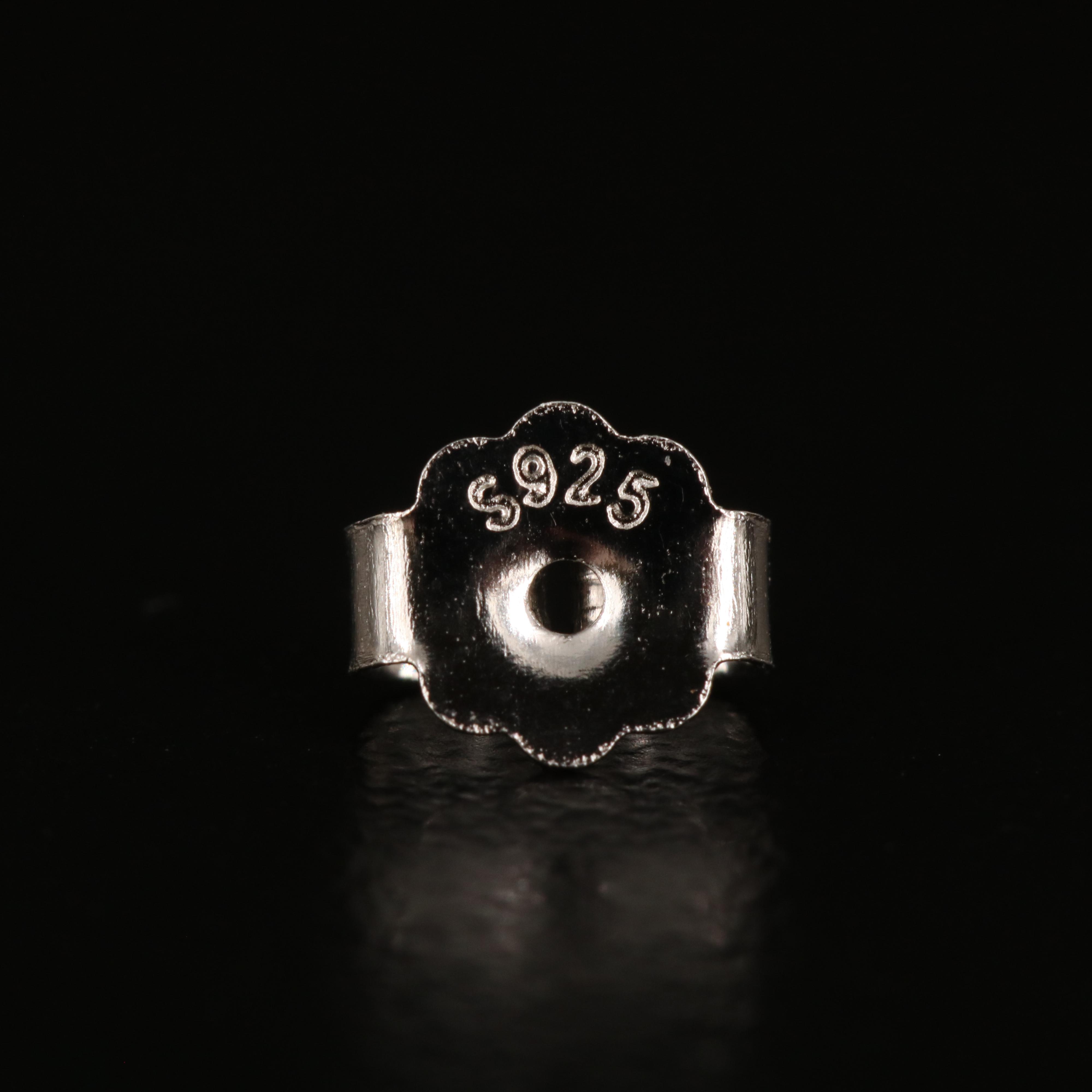 Sterling Pearl and Apatite Earrings