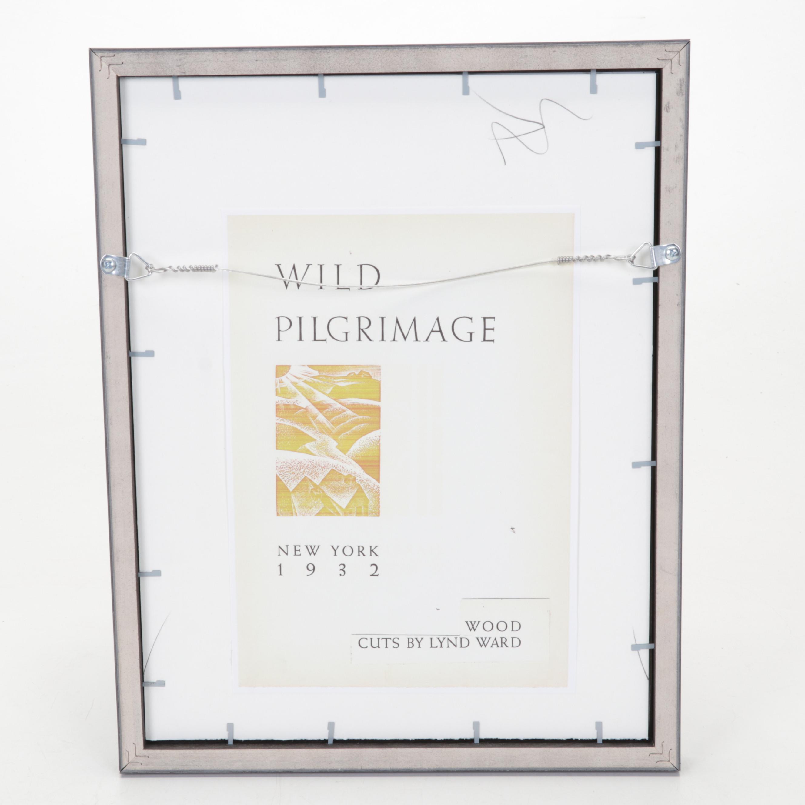 Lynd Ward Art Deco Woodcut From "Wild Pilgrimage," 1932