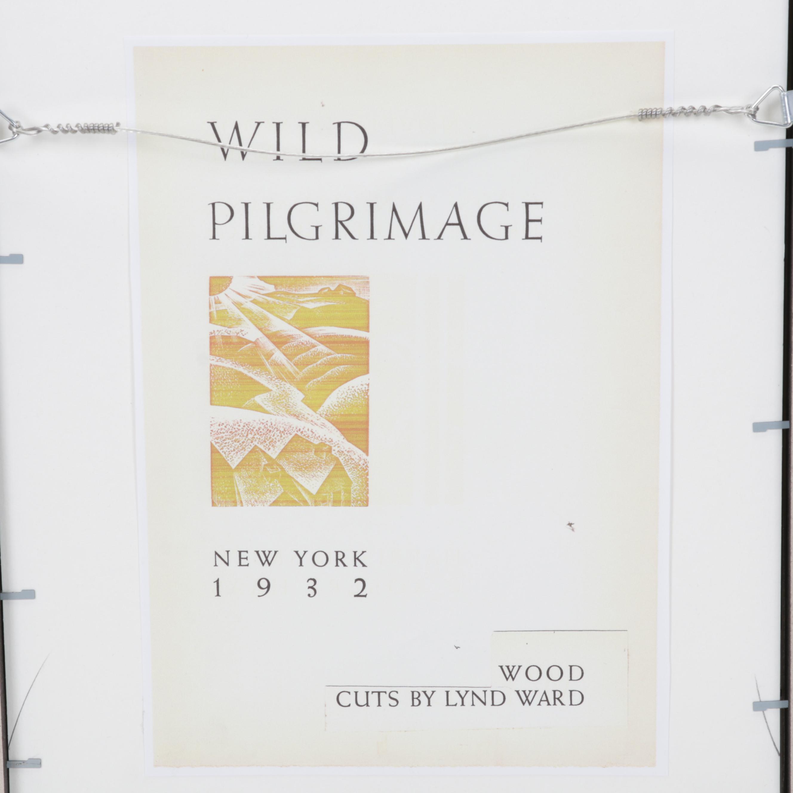 Lynd Ward Art Deco Woodcut From "Wild Pilgrimage," 1932