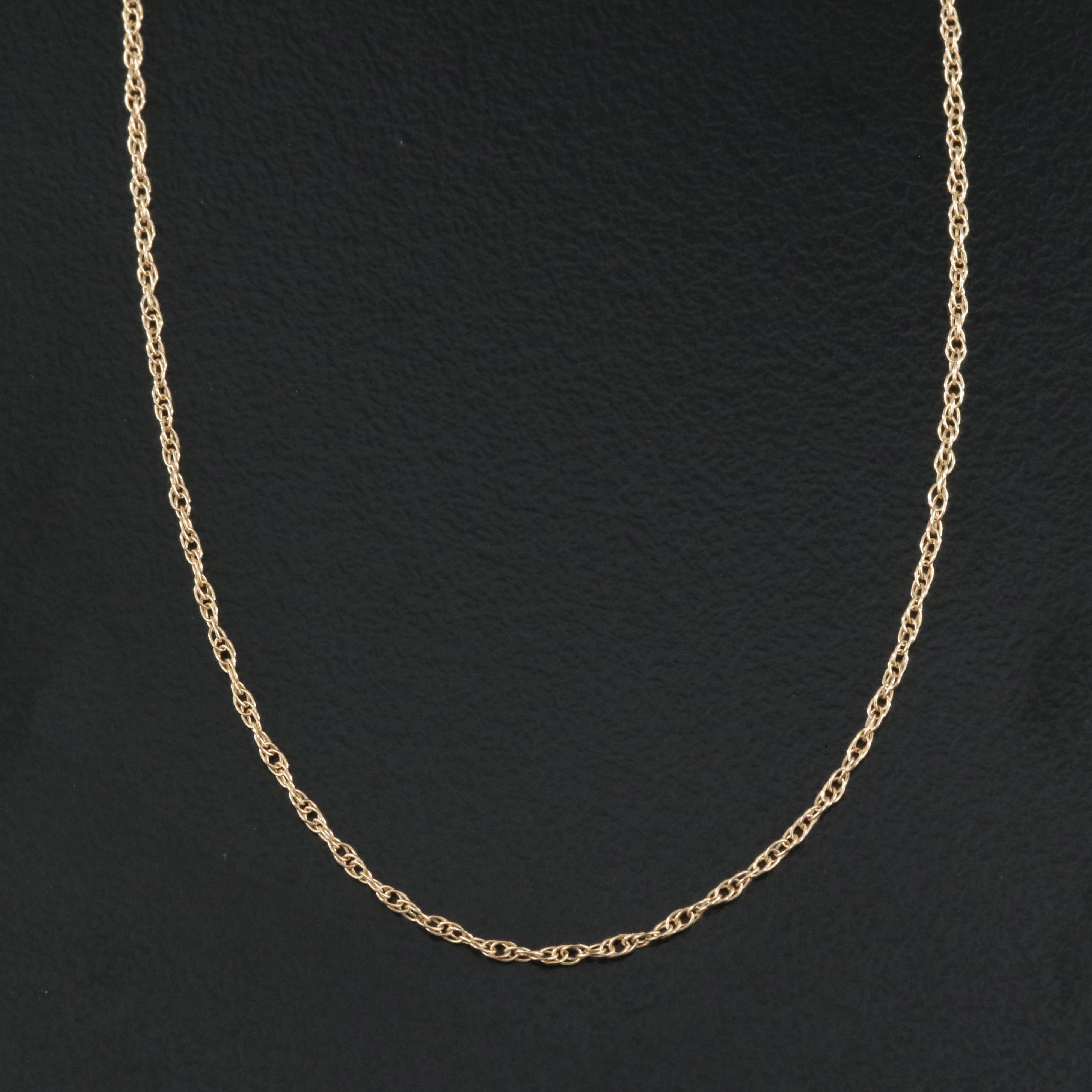 14K Fancy Link Necklace