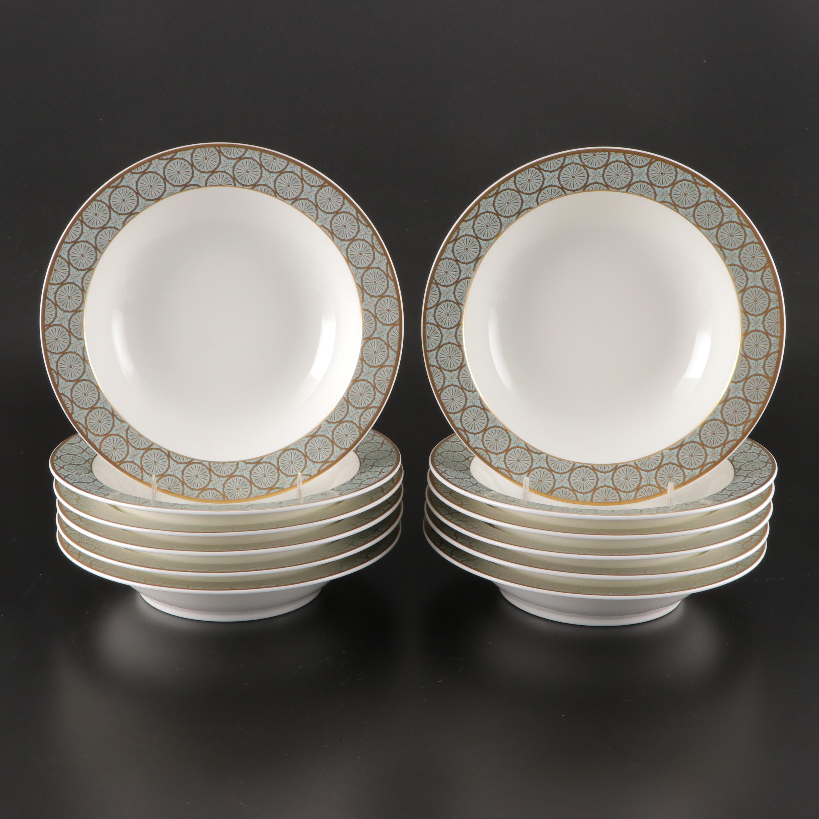 Villeroy & Boch "Aureus" Bowls and Chateau Collection Demitasse Cups