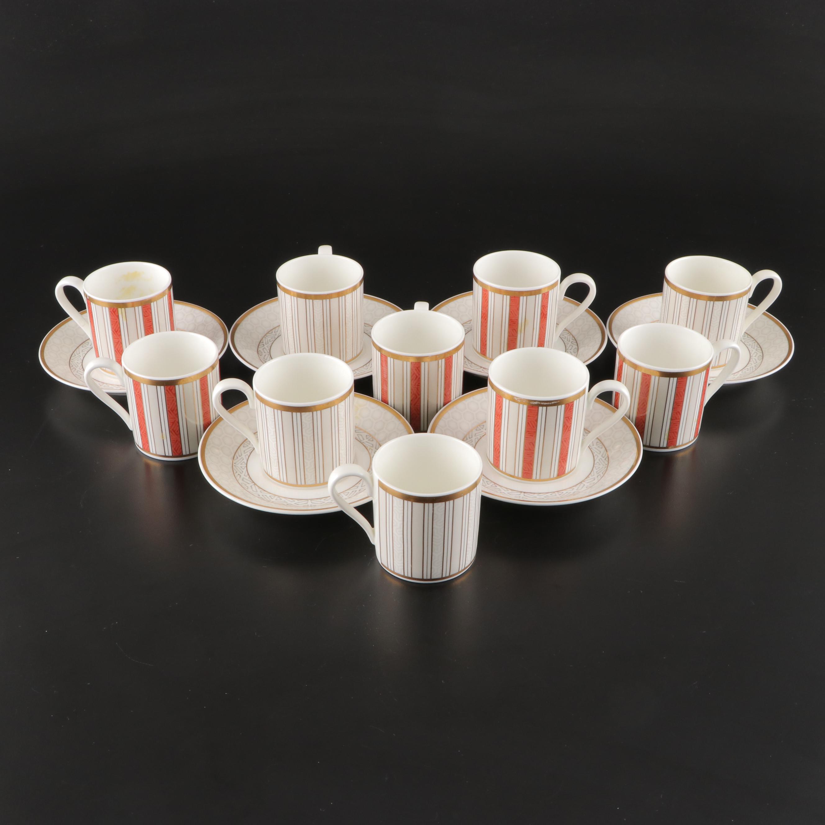 Villeroy & Boch "Aureus" Bowls and Chateau Collection Demitasse Cups
