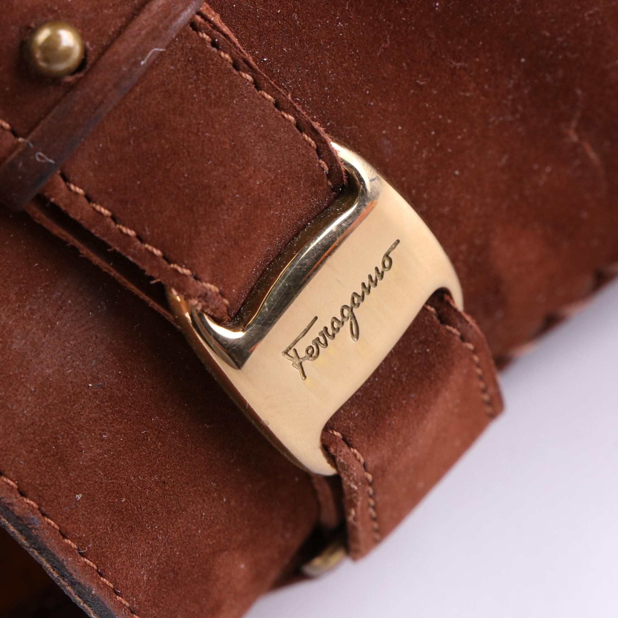 Men's Salvatore Ferragamo Vara Loafers in Suede