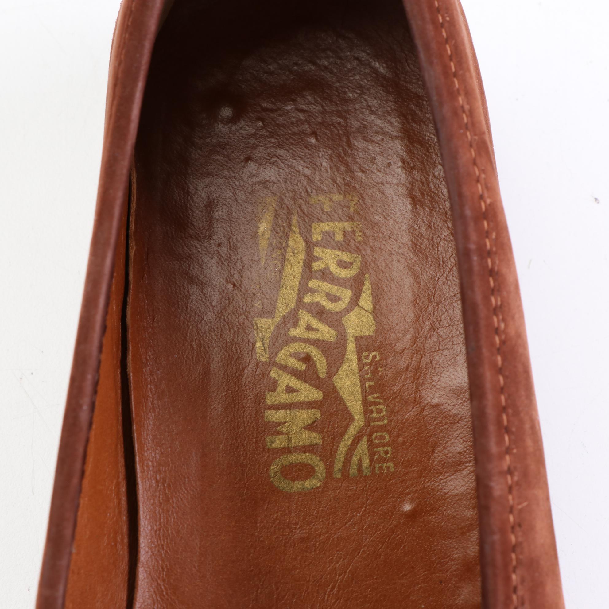 Men's Salvatore Ferragamo Vara Loafers in Suede