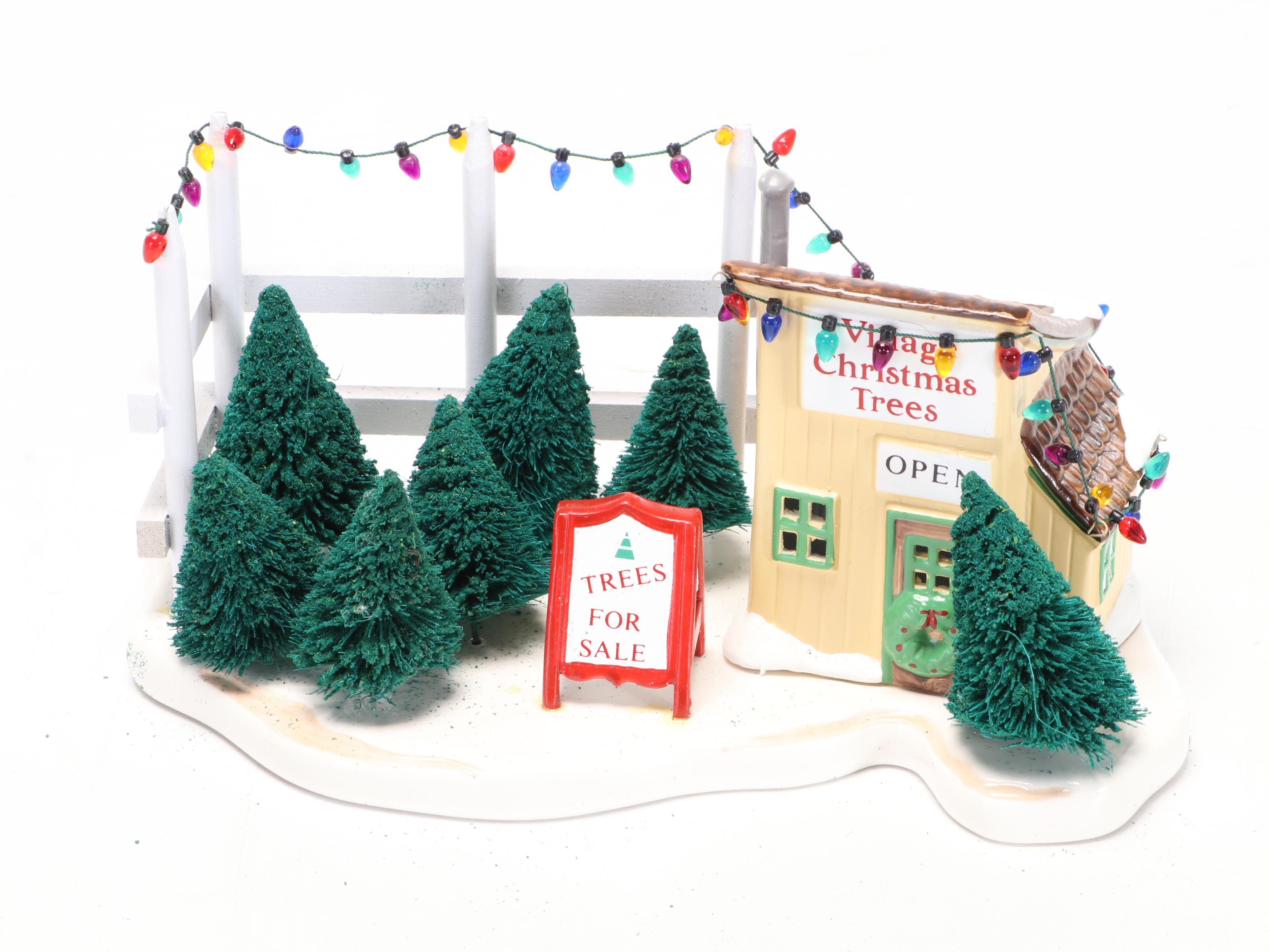 Department 56 "Ryman Auditorium" with Snow Village Accessories