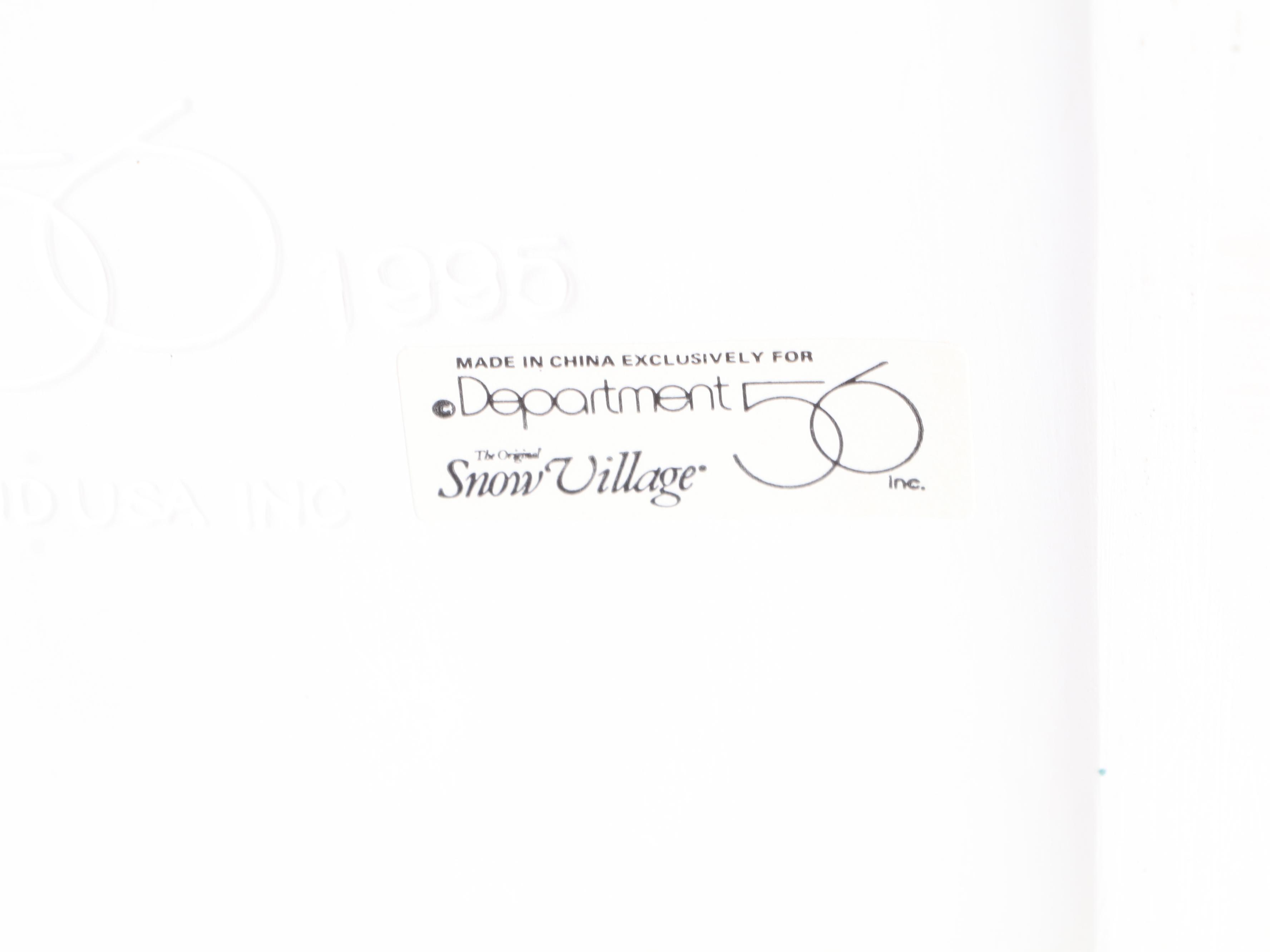 Department 56 "Ryman Auditorium" with Snow Village Accessories