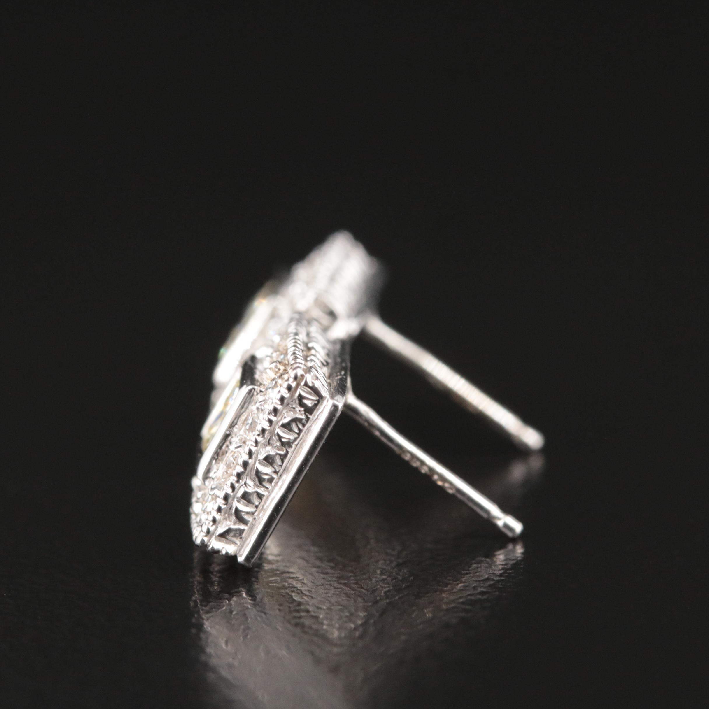 14K 0.90 CTW Diamond Stud Earrings