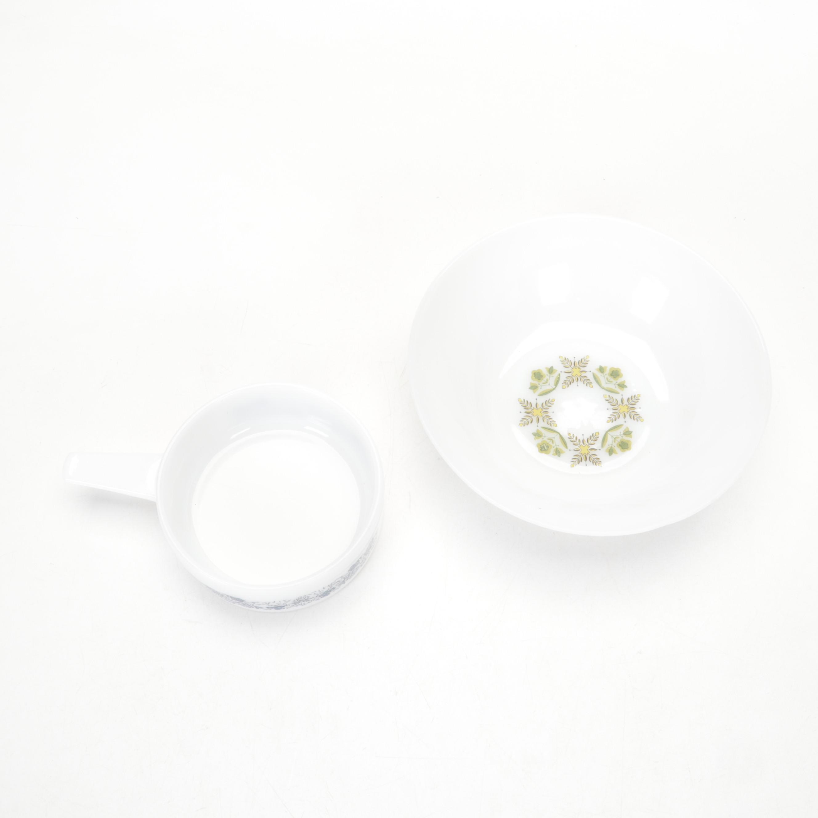 Wagner Ware Cast Iron Frying Pan, Jeannette Glasbake, and More Bakeware