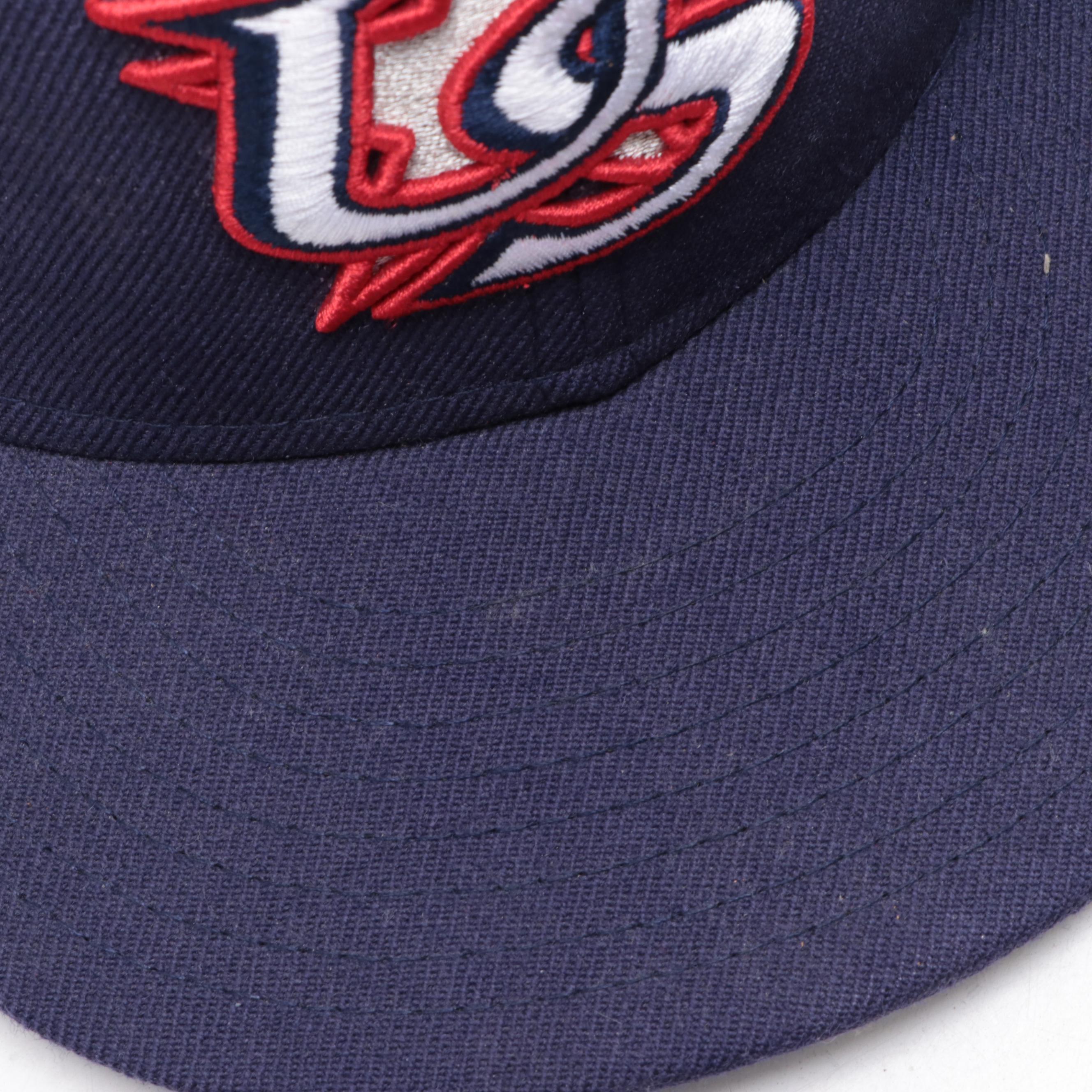 Riverfront Stadium Green Seat Back with Vintage Glove, USA W.C. Hat, More