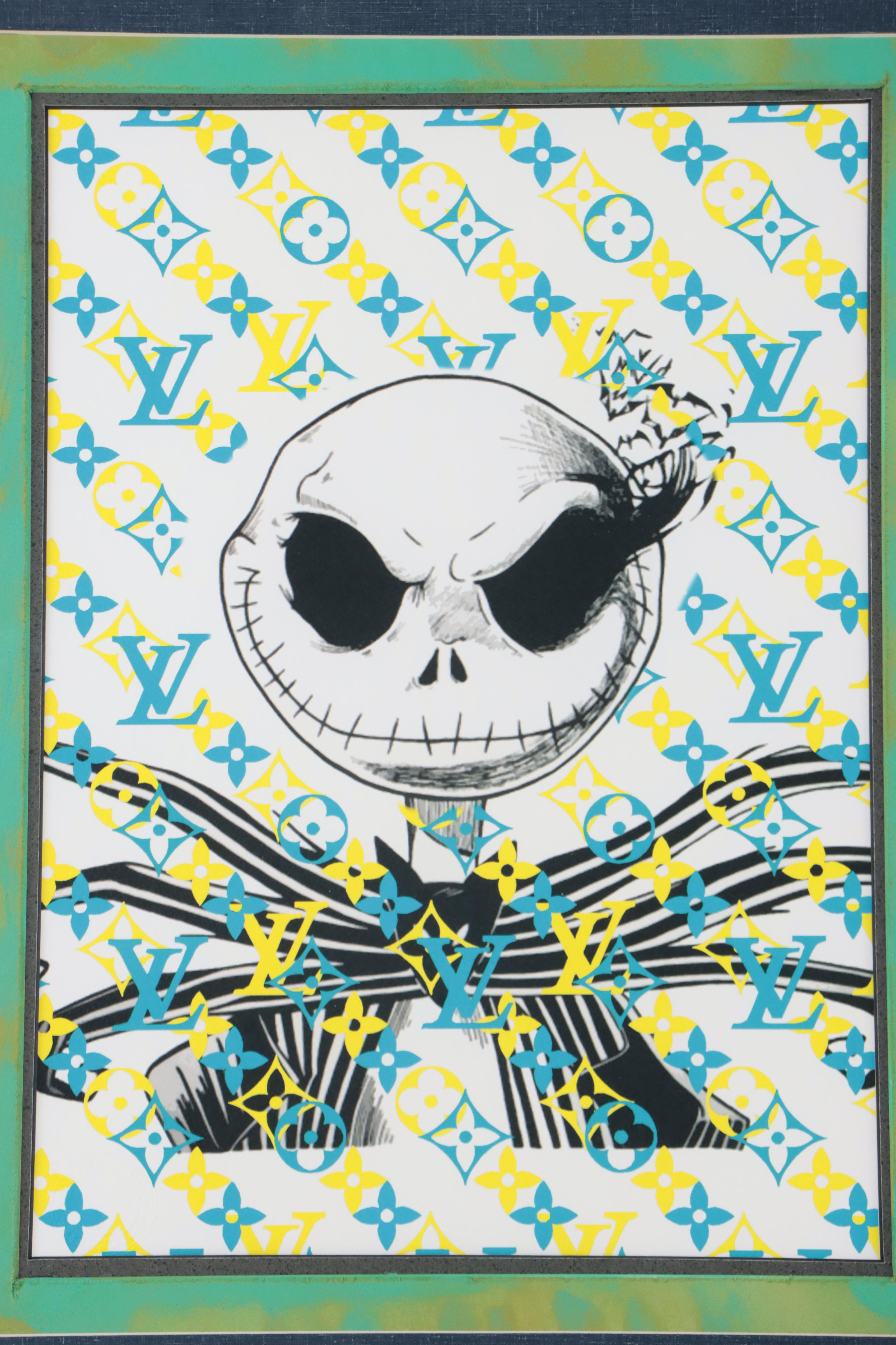 Death NYC Pop Art Graphic Prints of Jack Skellington, 2022