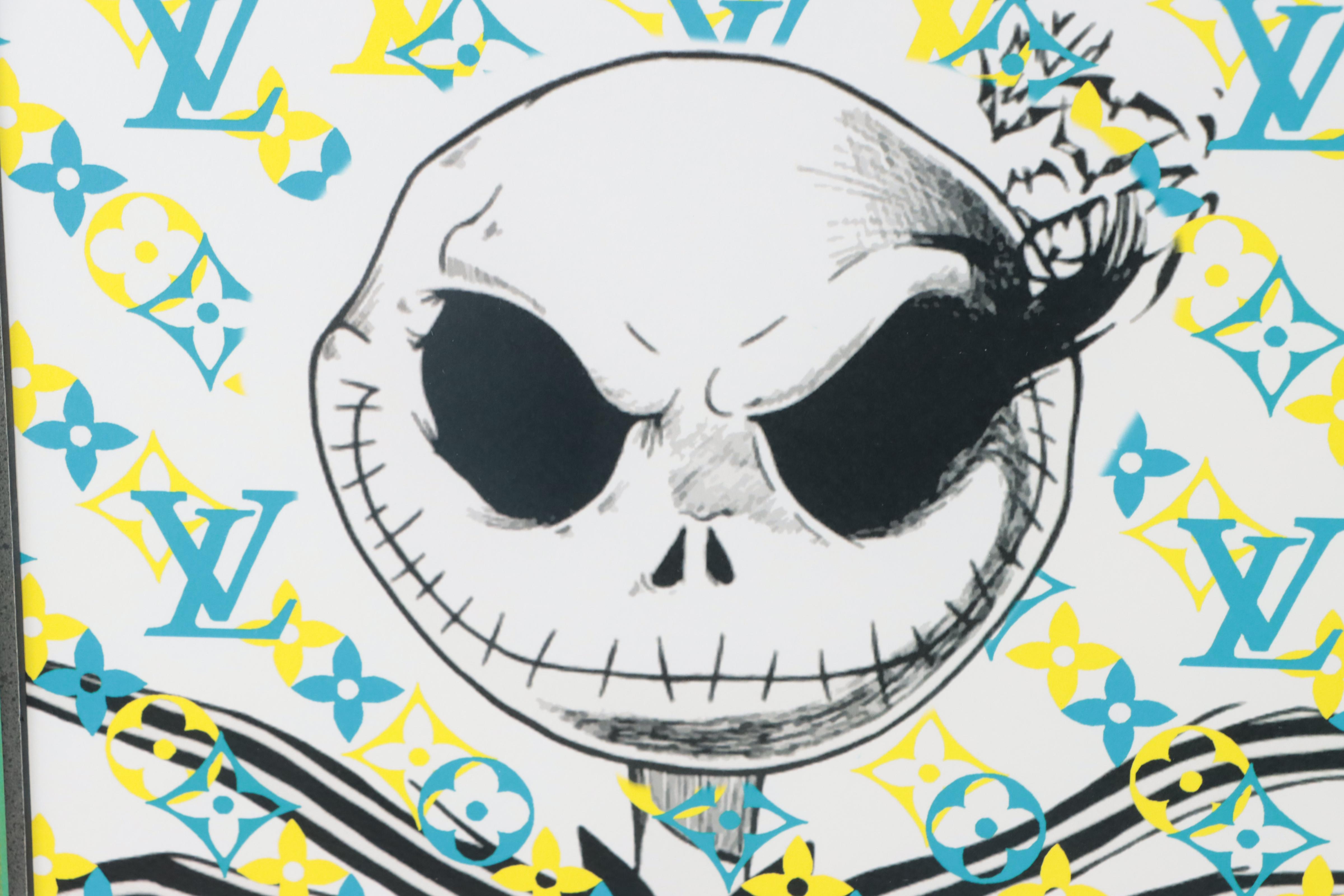 Death NYC Pop Art Graphic Prints of Jack Skellington, 2022