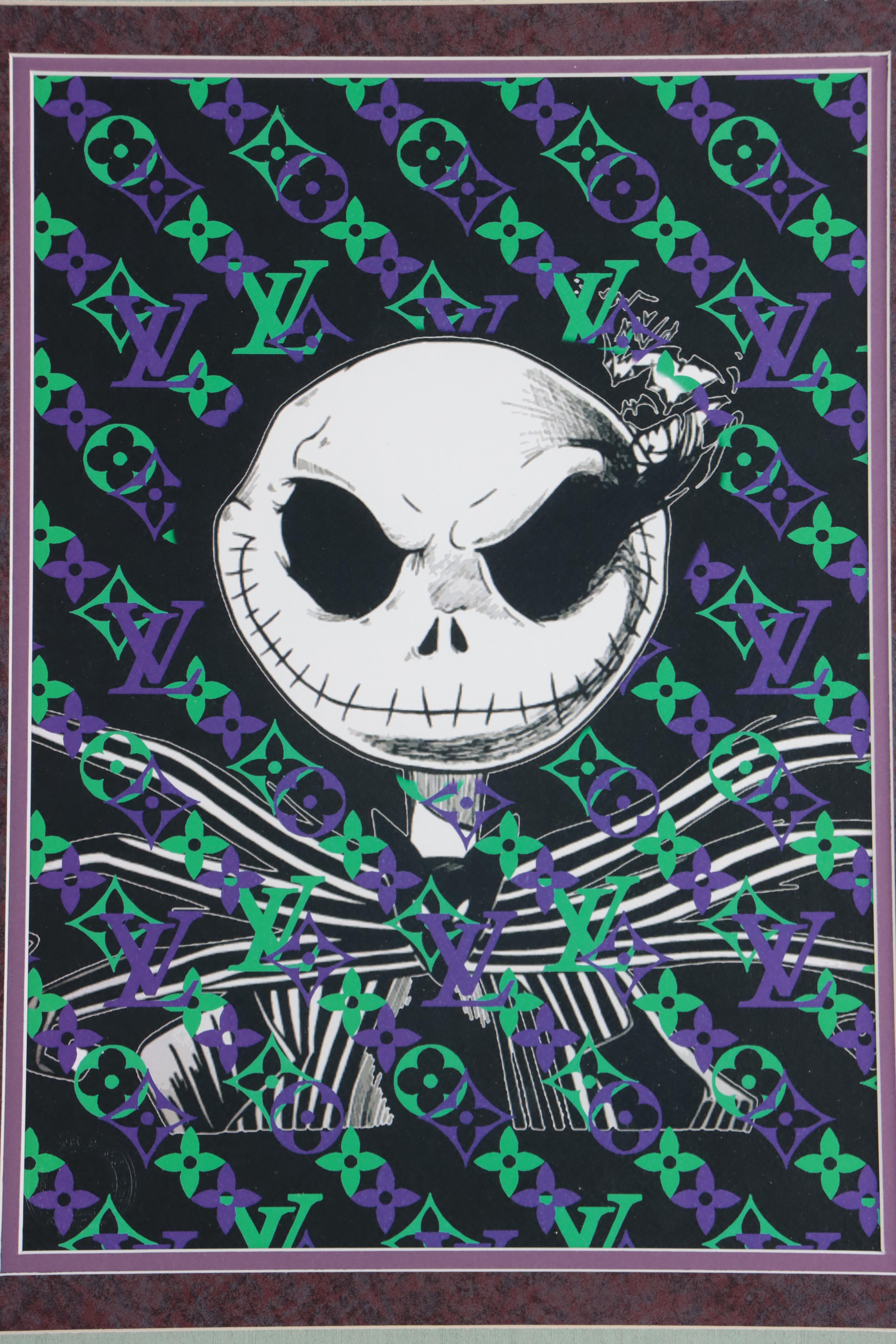 Death NYC Pop Art Graphic Prints of Jack Skellington, 2022