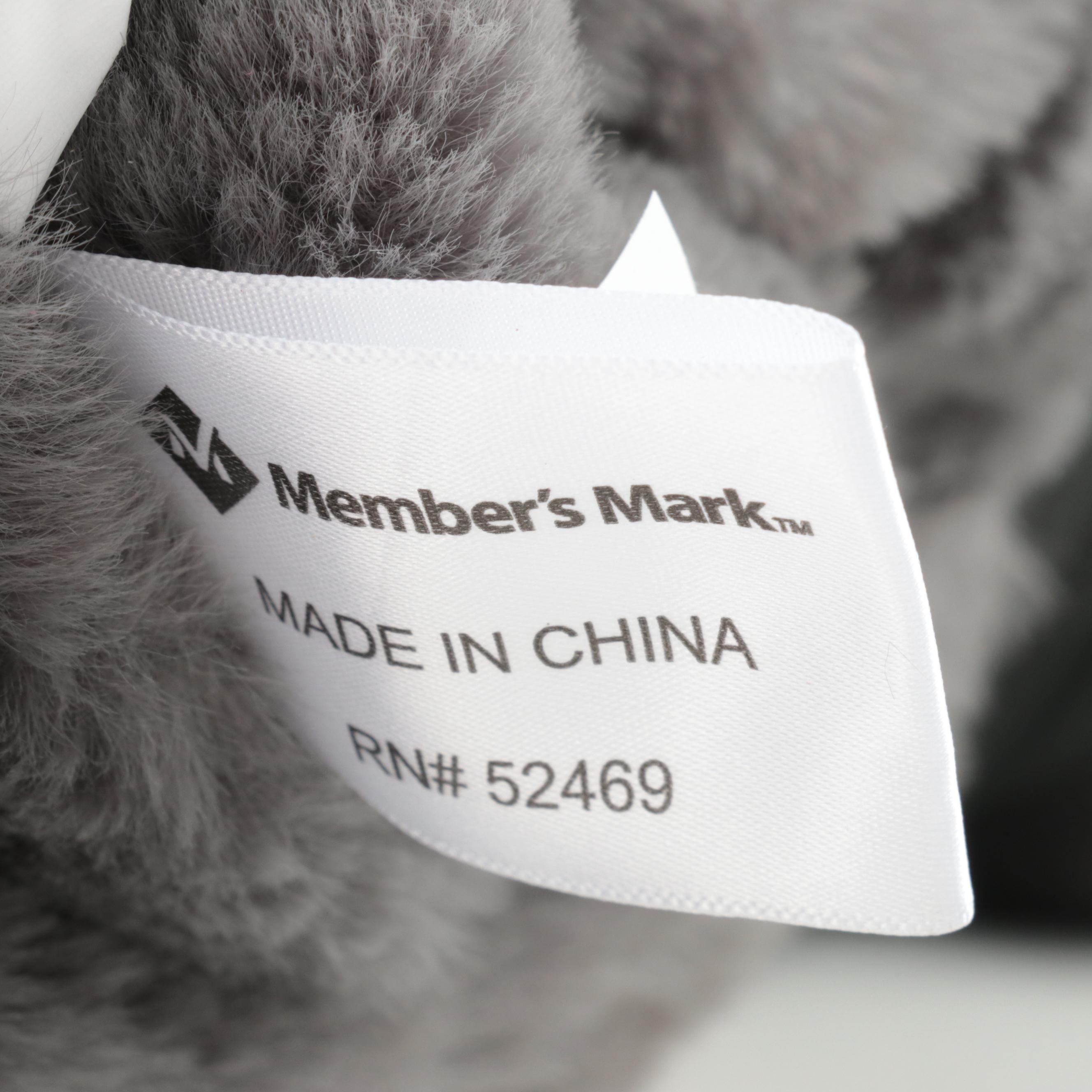 Member's Mark Hotel Premier Collection Luxury Throw in Carved Carcoal