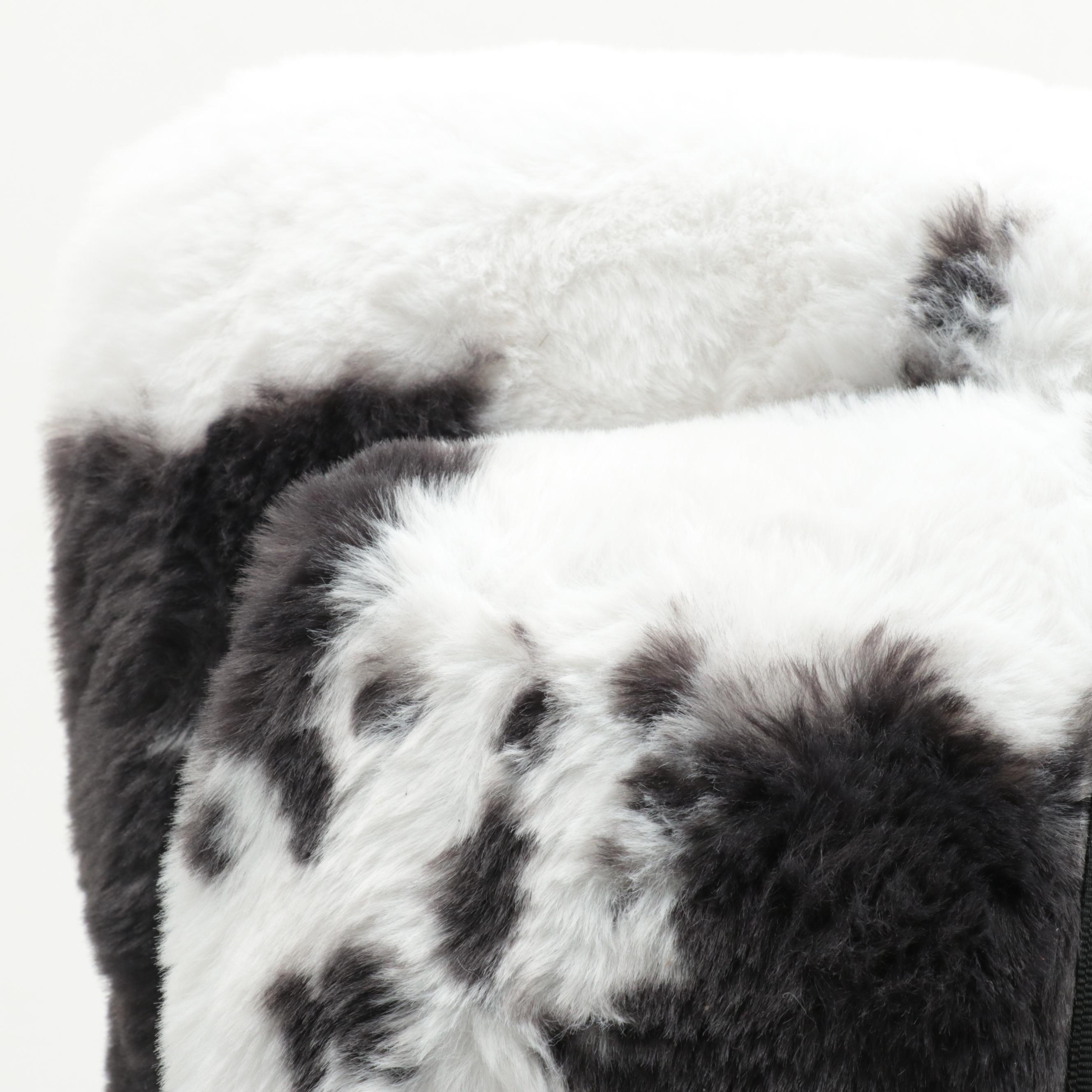 Member's Mark Hotel Premier Collection Luxury Throw in Black Cow