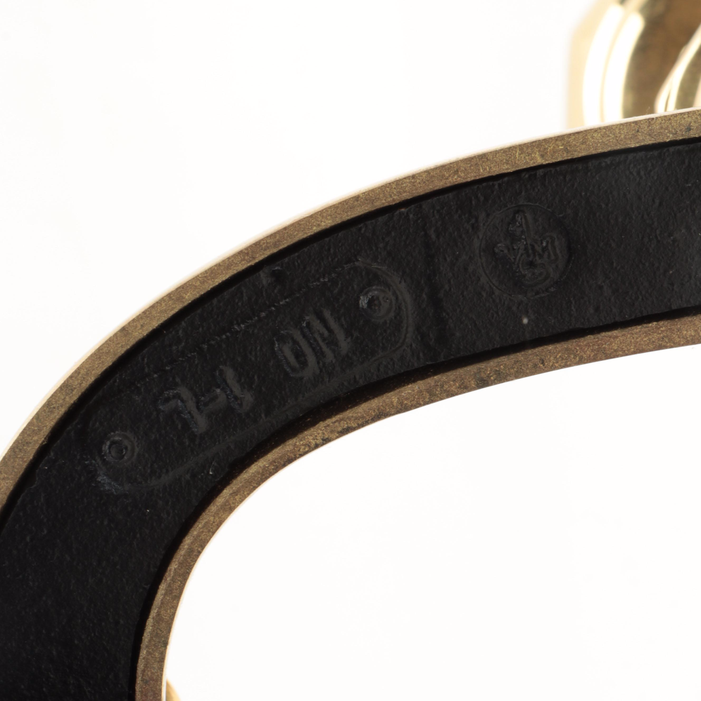 Virginia Metalcrafters Polished Brass Andirons, Late 20th Century