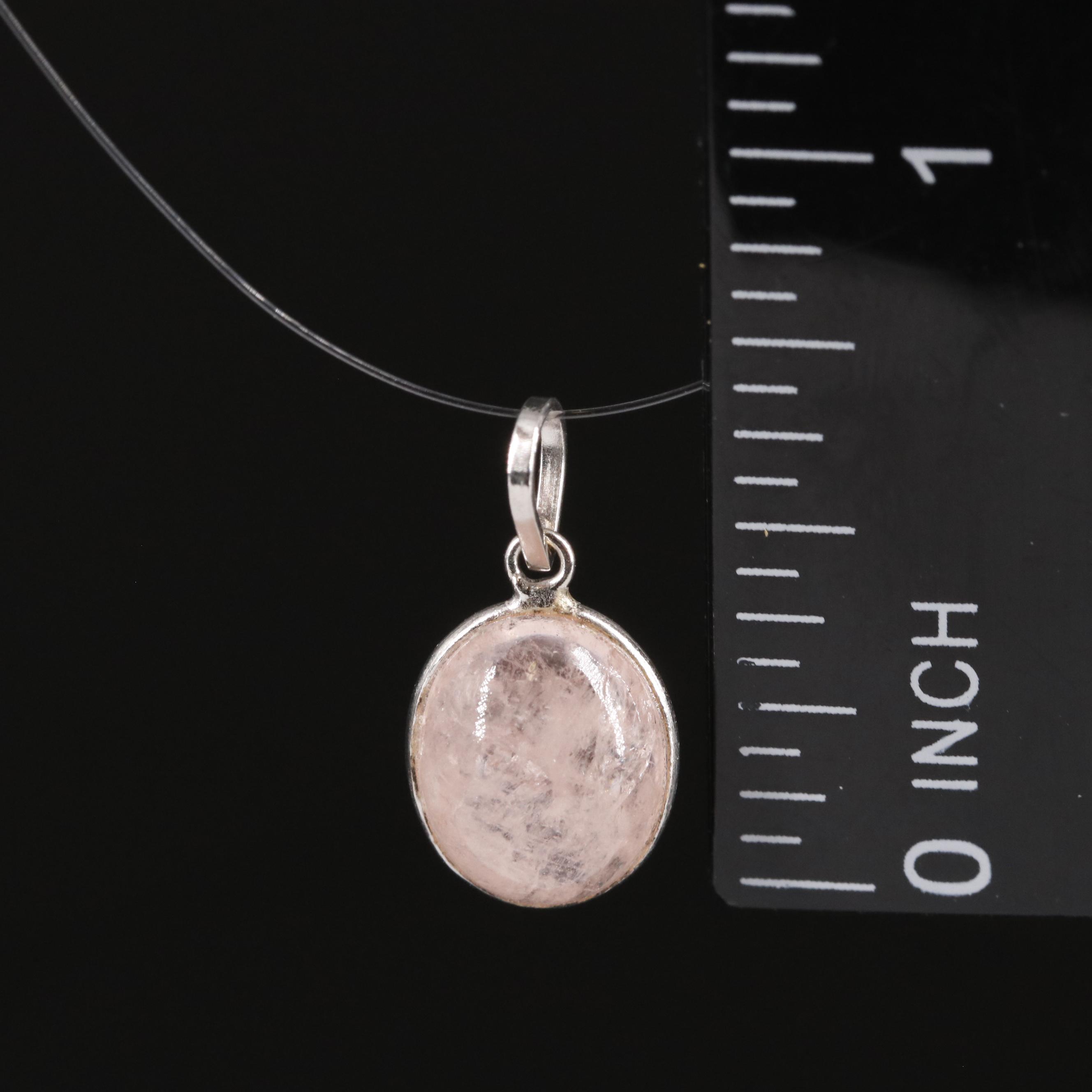 14K Morganite Pendant