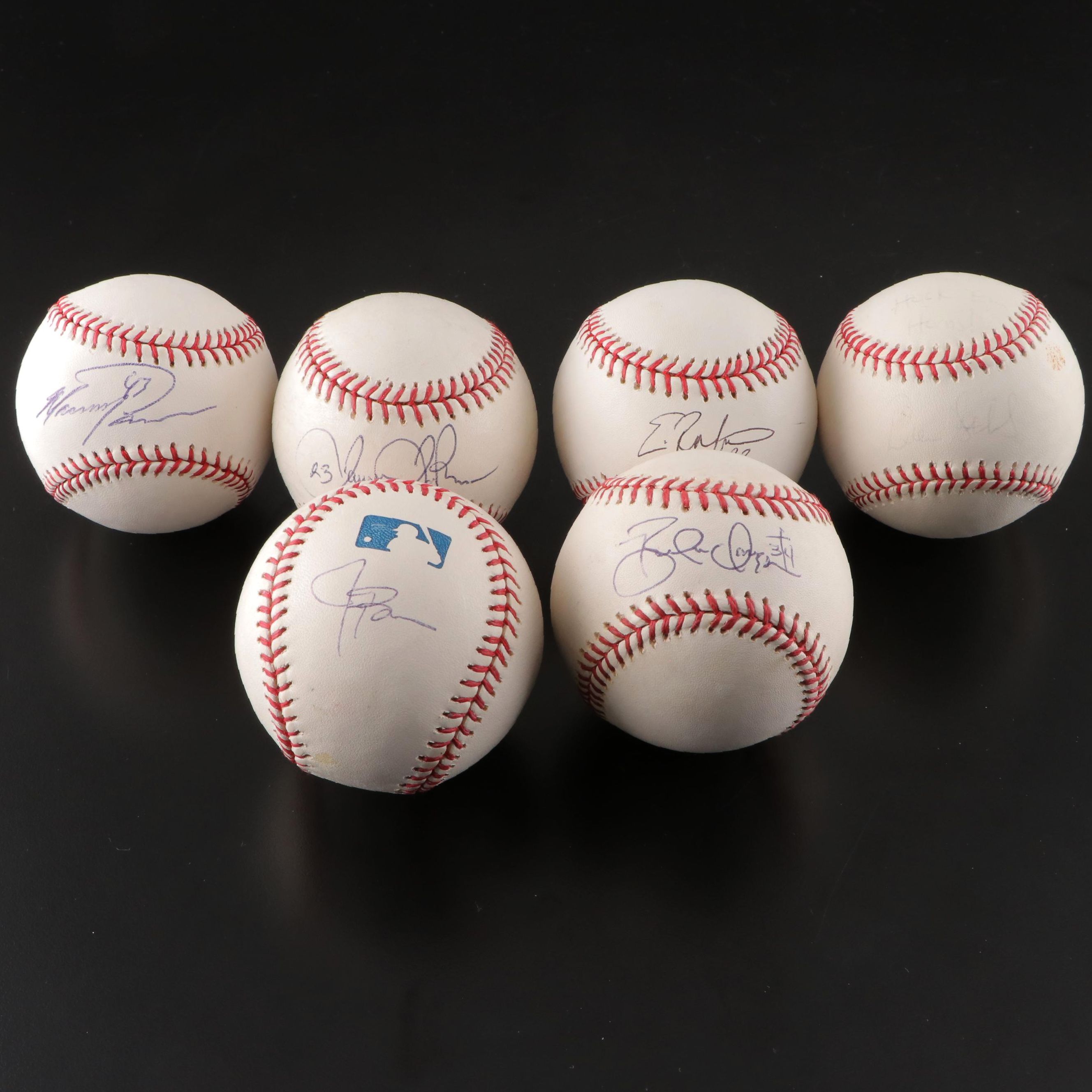 Cincinnati Reds Bruce, Stubbs, Milton, LaRue, More Signed Baseballs, 2000s–2010s