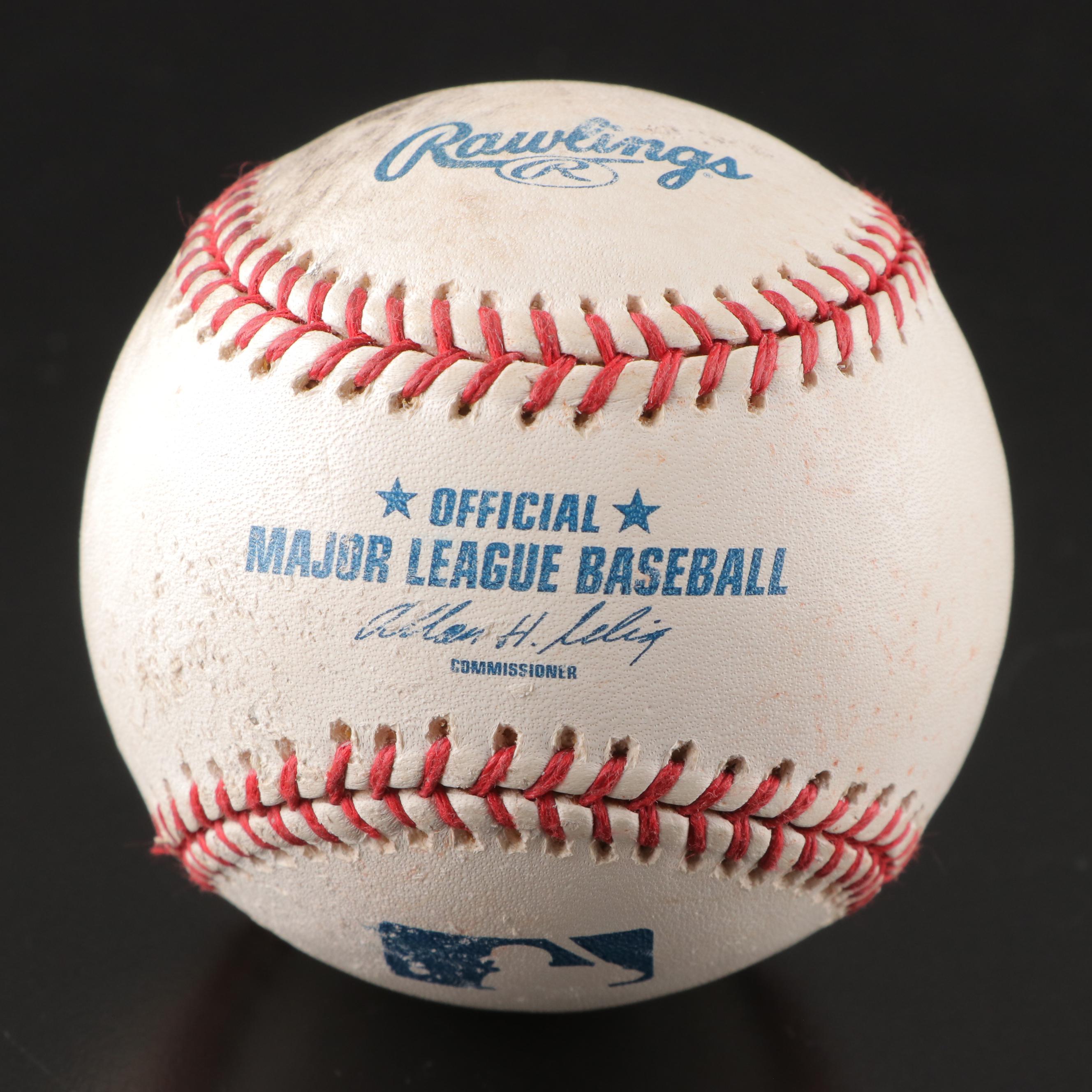 2008 Cincinnati Reds Freel, Janish, Encarnación, Keppinger Signed Baseballs