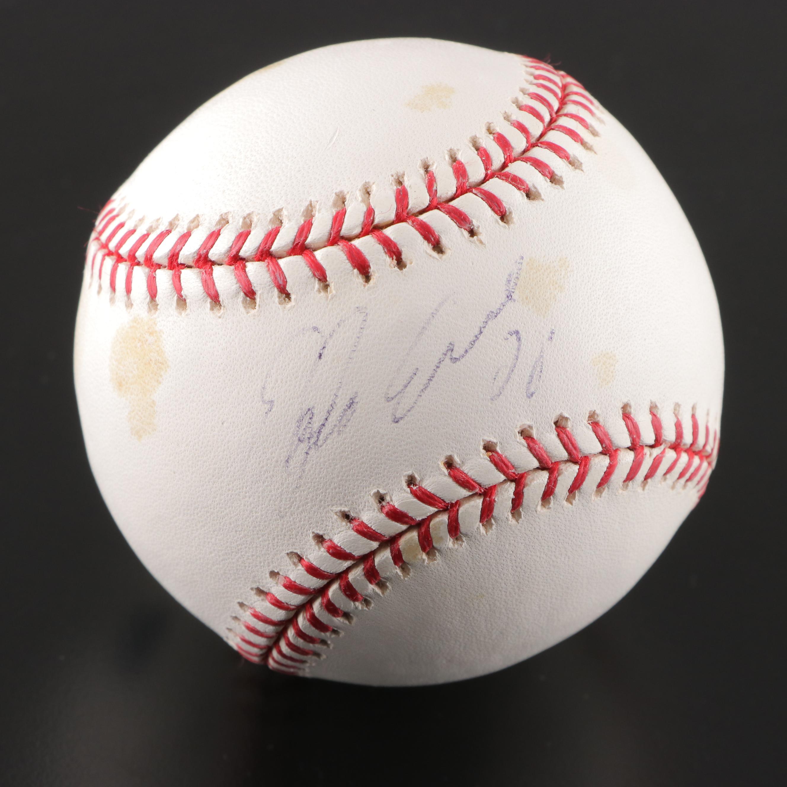 2008 Cincinnati Reds Freel, Janish, Encarnación, Keppinger Signed Baseballs