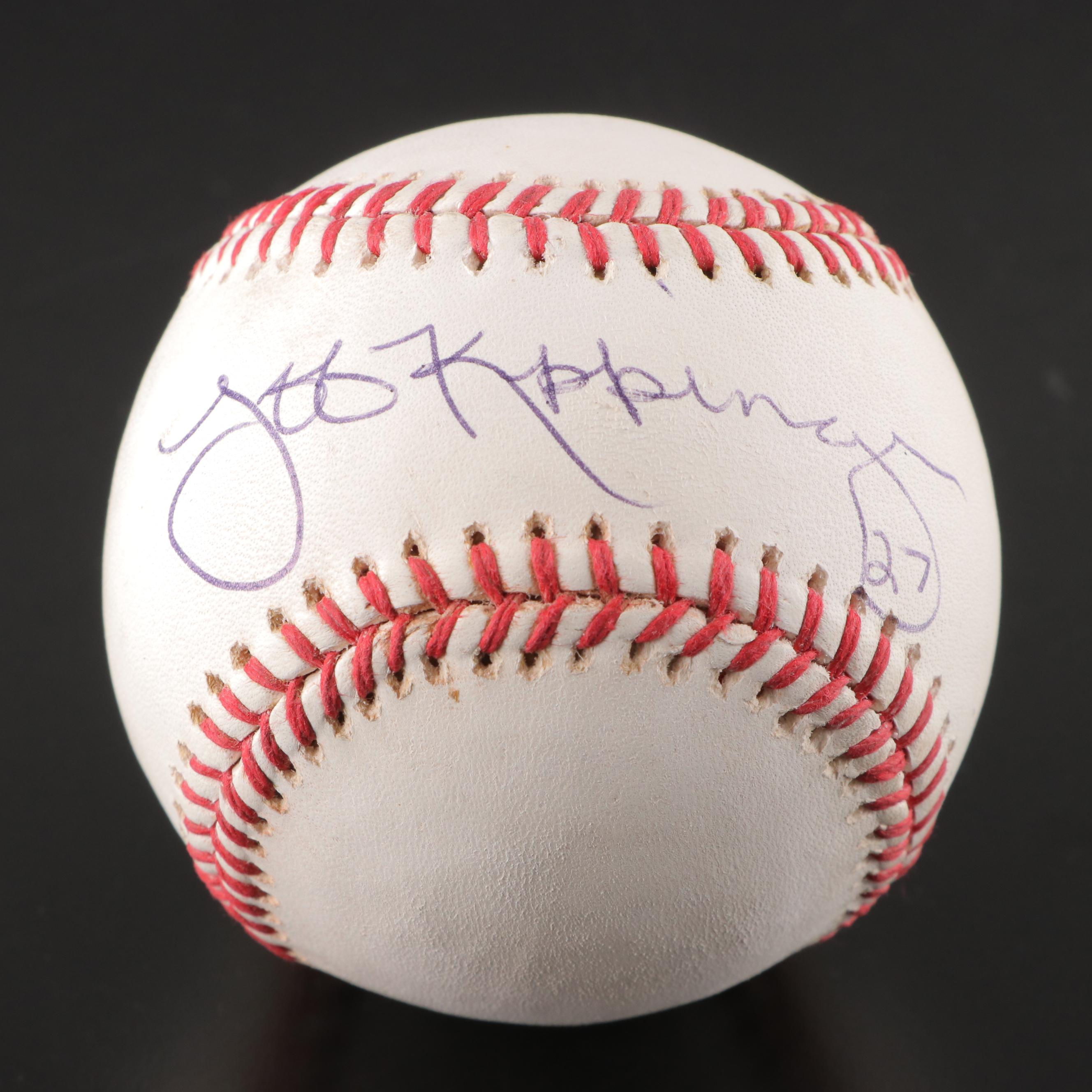 2008 Cincinnati Reds Freel, Janish, Encarnación, Keppinger Signed Baseballs