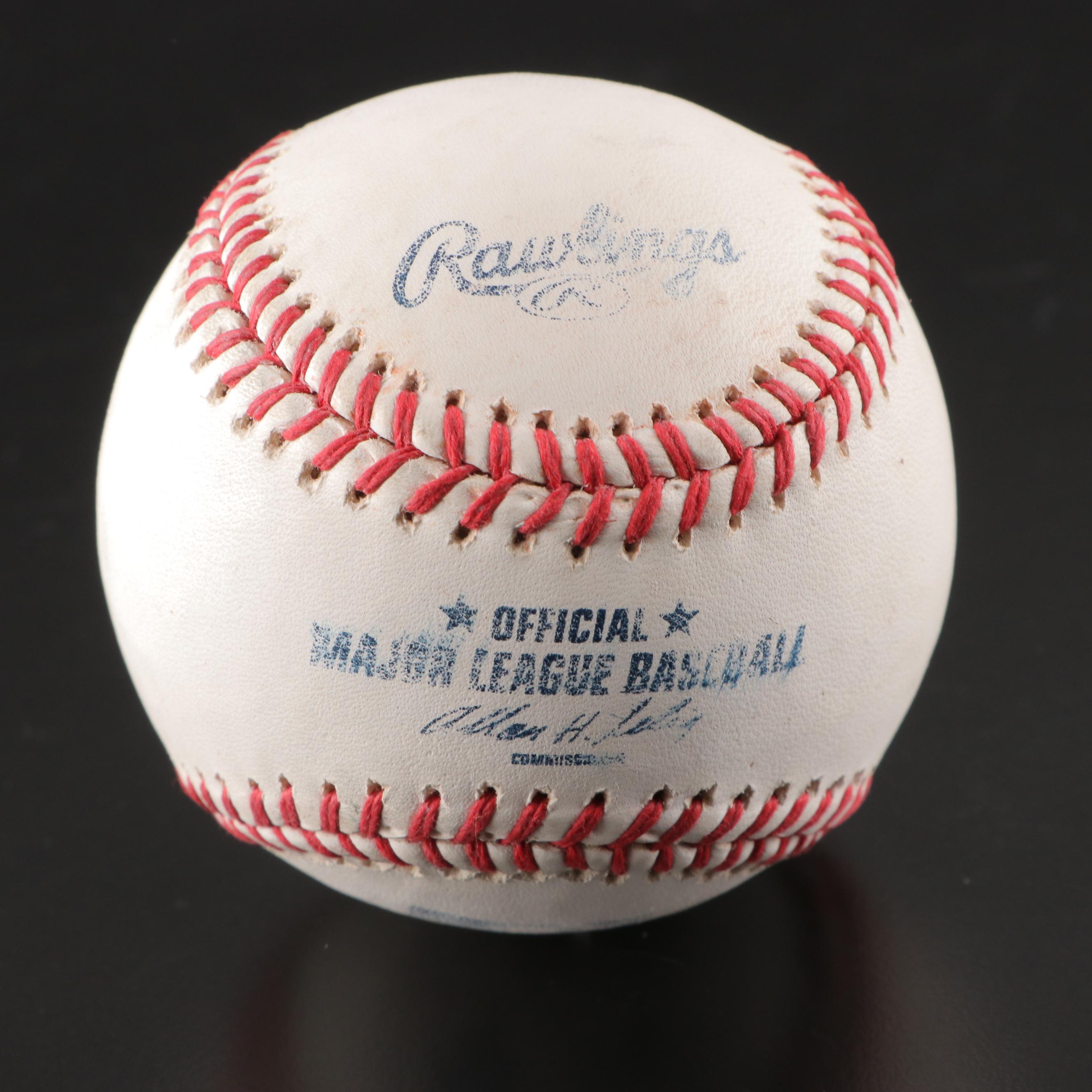 2008 Cincinnati Reds Freel, Janish, Encarnación, Keppinger Signed Baseballs