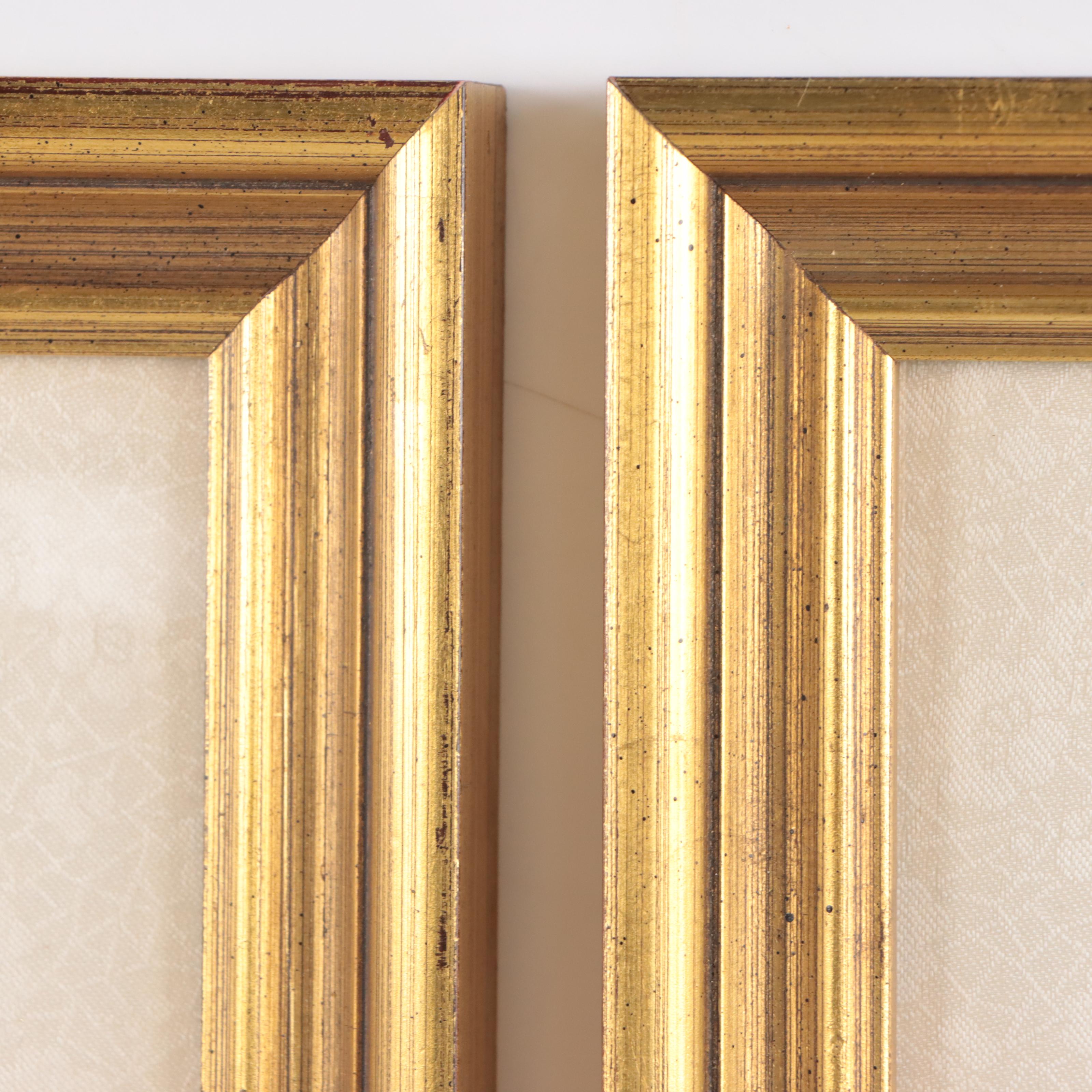 Japanese Gouache Paintings of Butterflies and Flowers