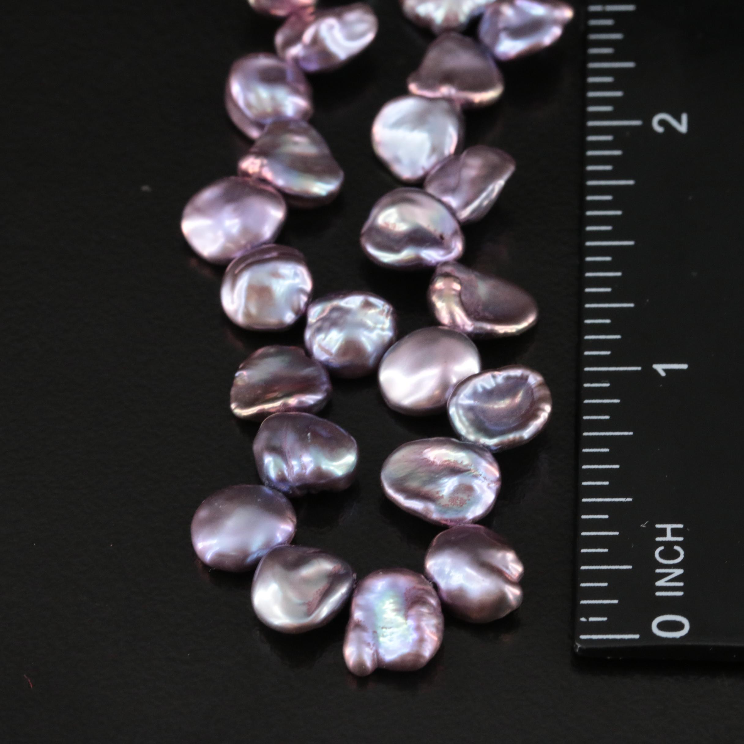 Baroque Pearl Necklace with 14K Clasp