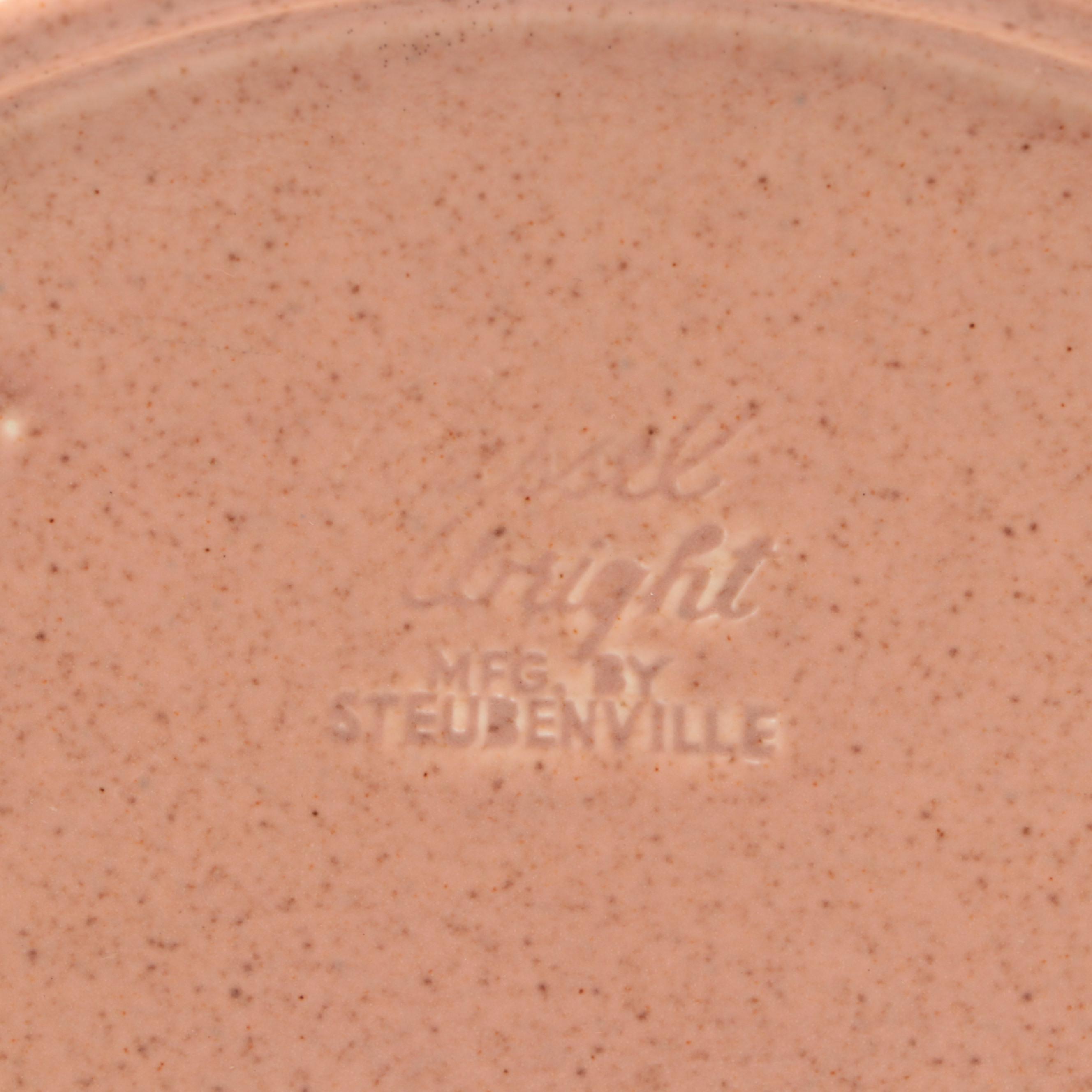 Russel Wright for Steubenville "American Modern Coral" Serveware