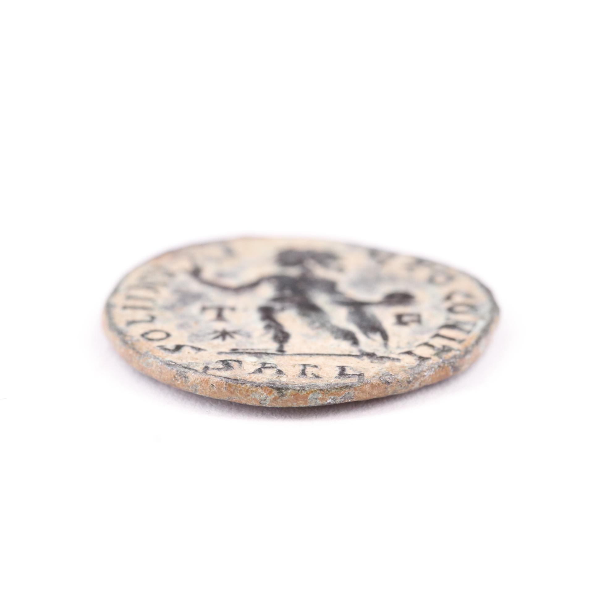 Ancient Roman Imperial Æ3 Coin of Constantine I, "The Great", ca. 307 AD