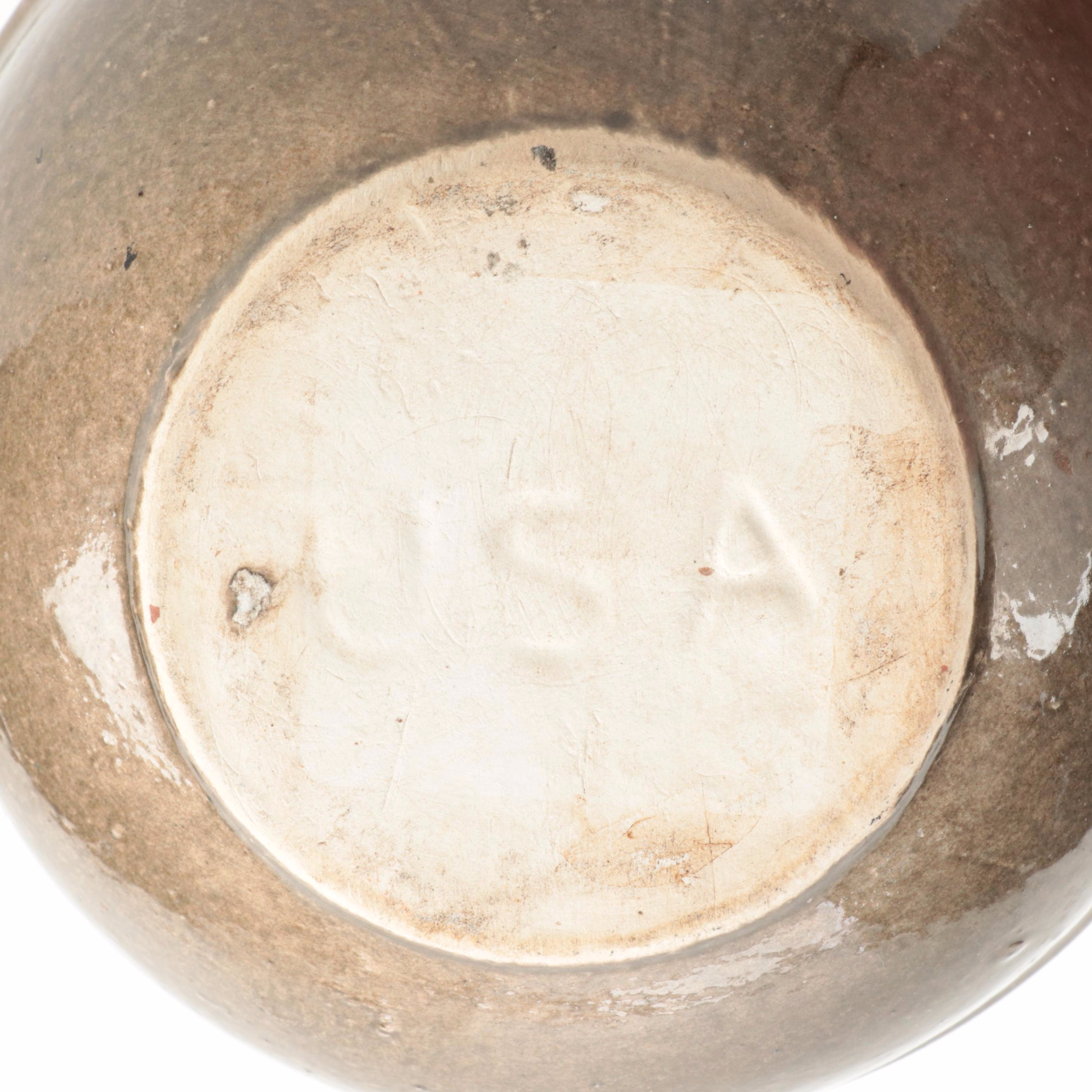 Fukagawa Bird on Branch Porcelain Vase with Artisan Made Bowls and Flower Frog