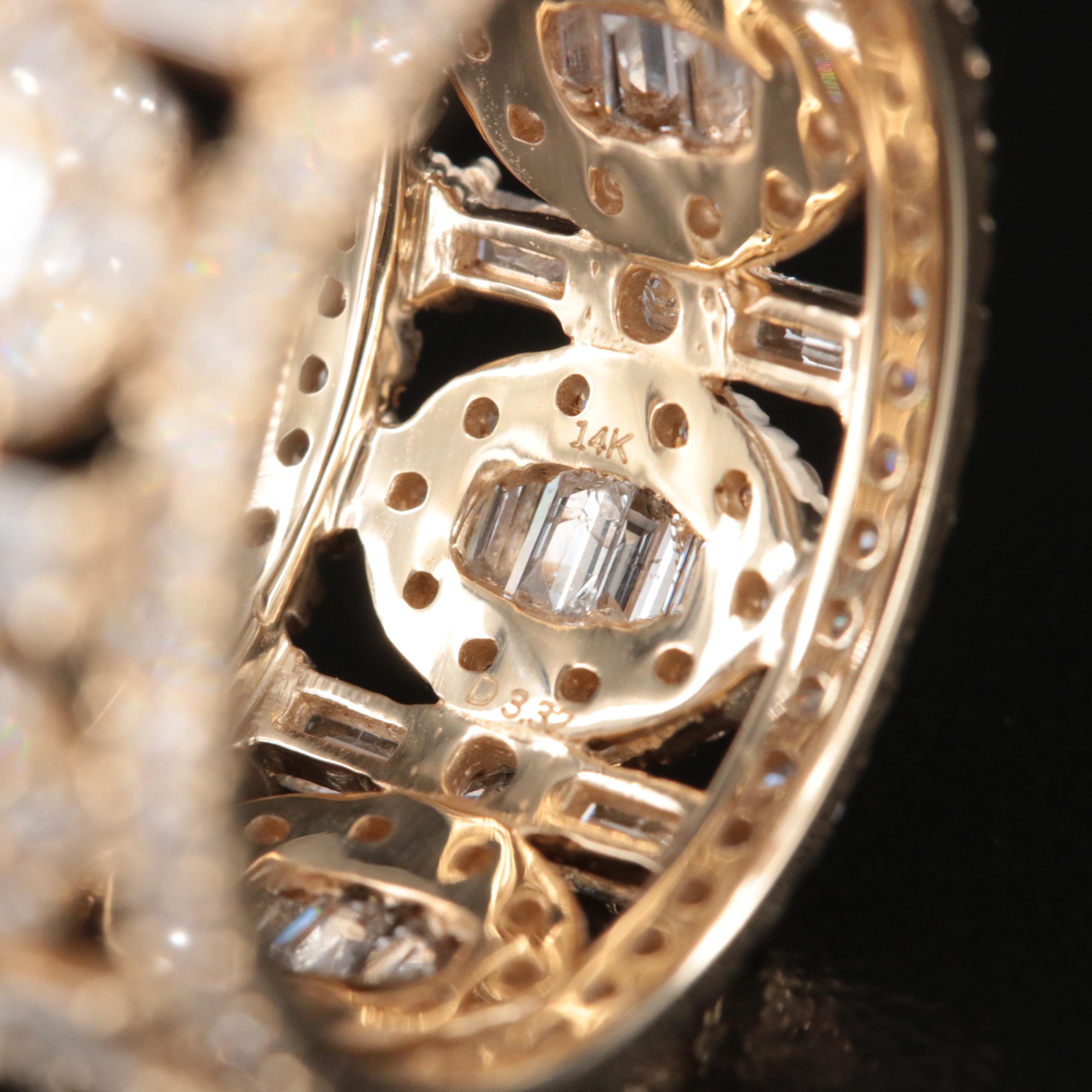 14K 3.32 CTW Diamond Eternity Band