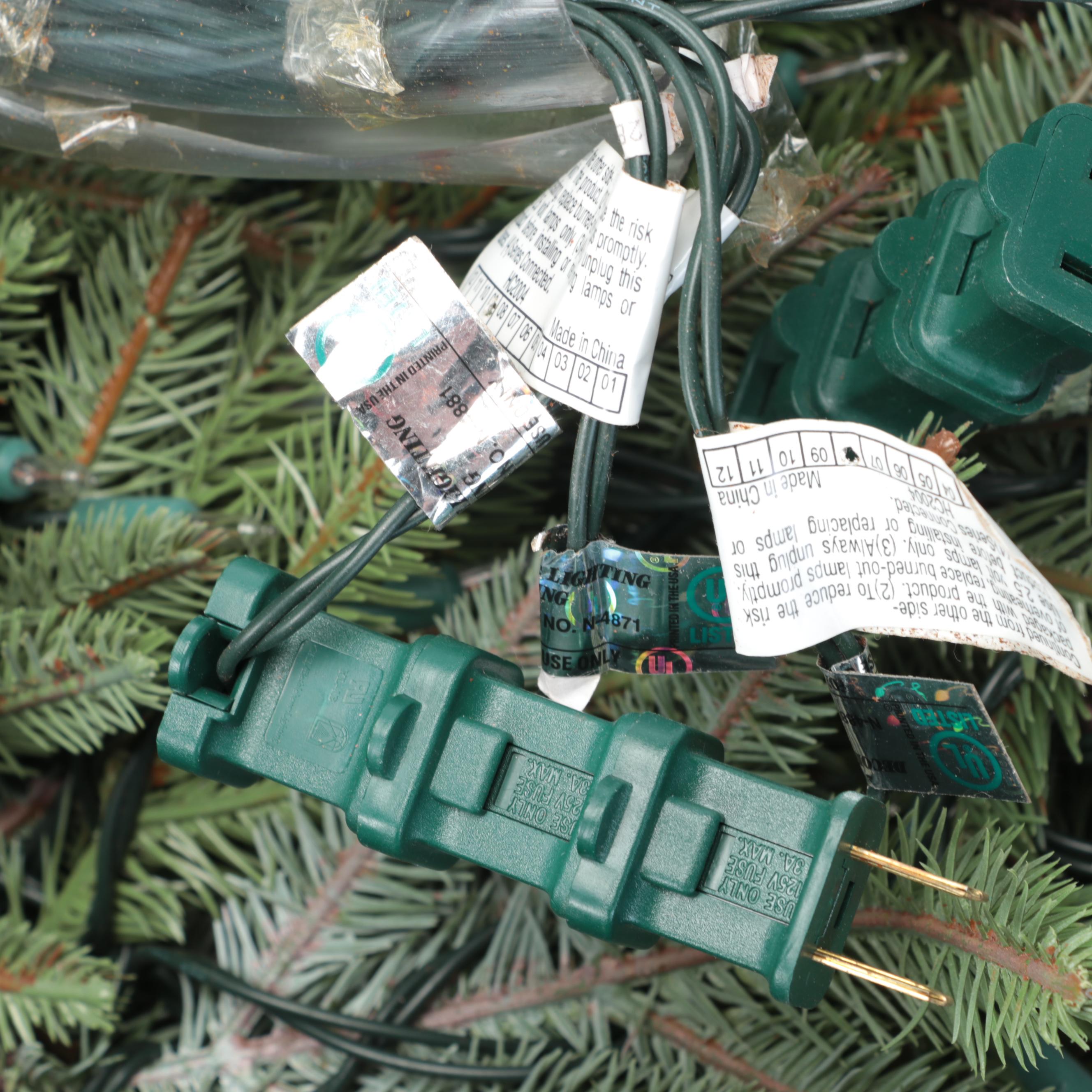 Frontgate PreLit Christmas Tree with Quilted Tree Skirt and Storage