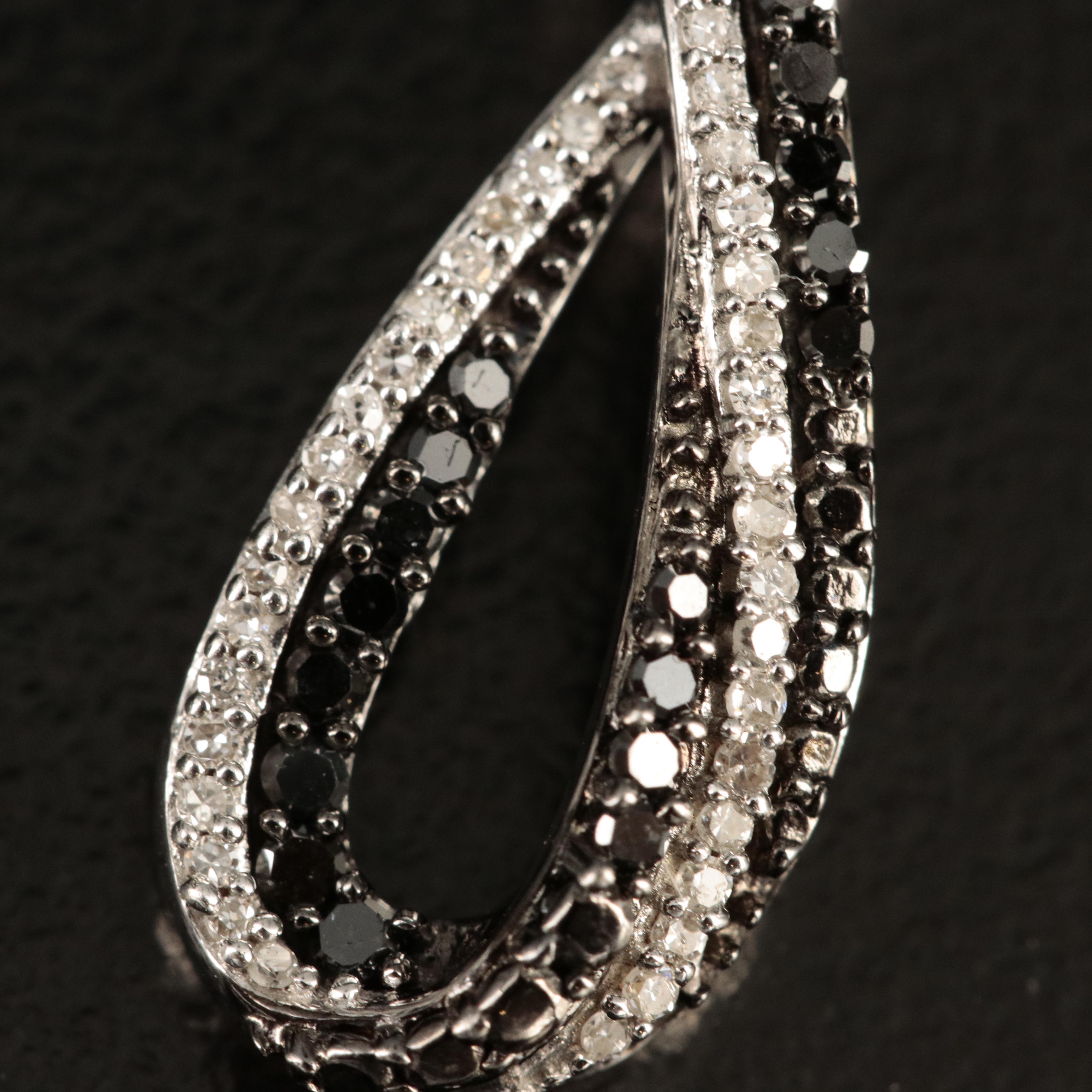 Sterling Diamond Ring and Pendant Necklace