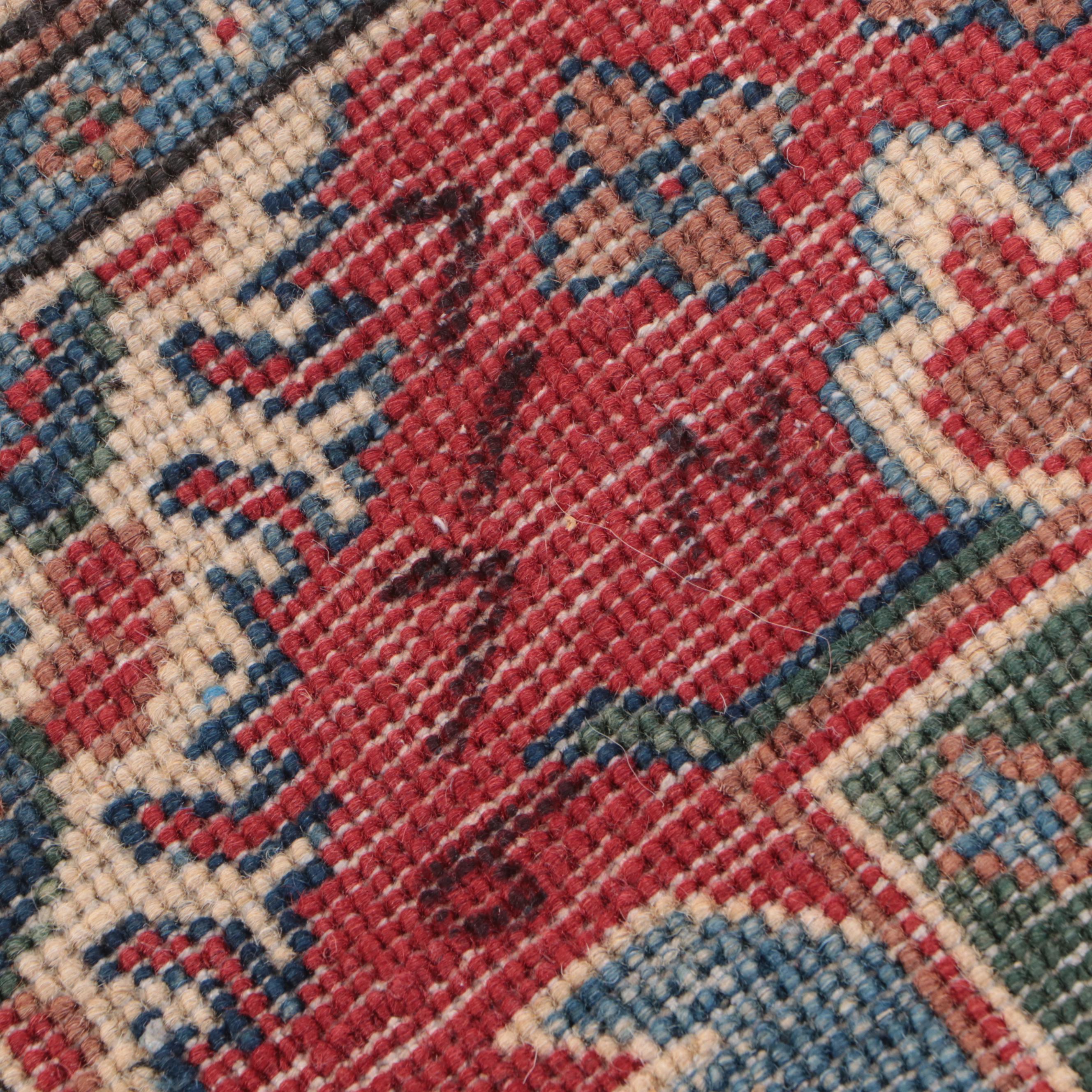 2' x 5'9 Hand-Knotted Pakistani Kazak Carpet Runner