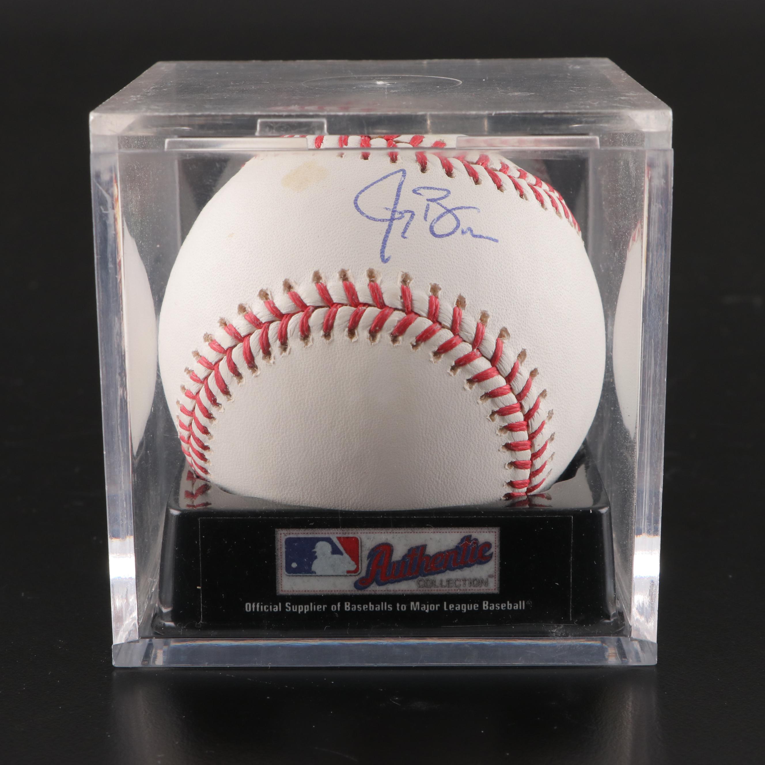 2008 Cincinnati Reds Bruce, Harang, Denorfia, Owings and More Signed Baseballs