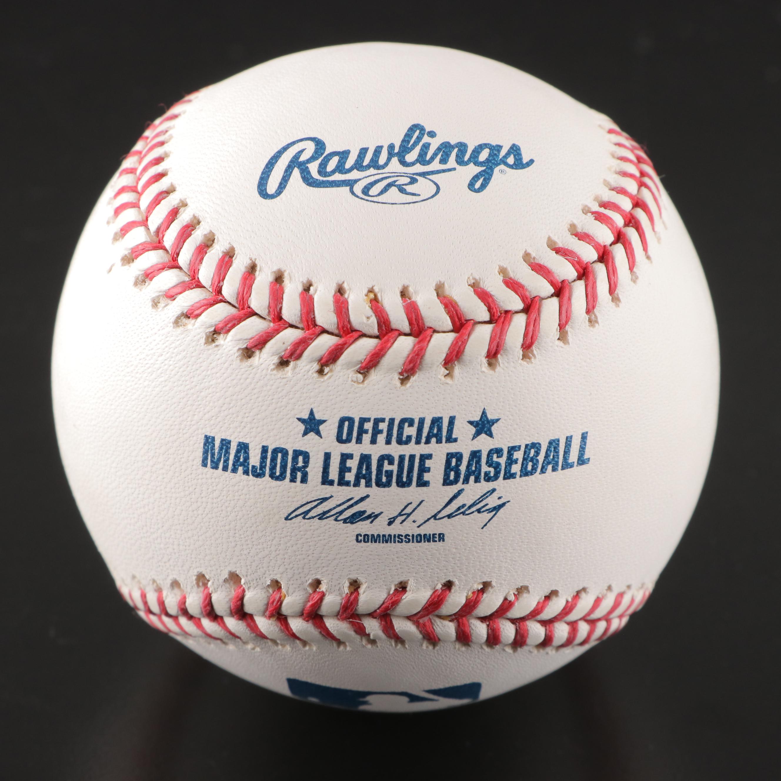 2008 Cincinnati Reds Bruce, Harang, Denorfia, Owings and More Signed Baseballs