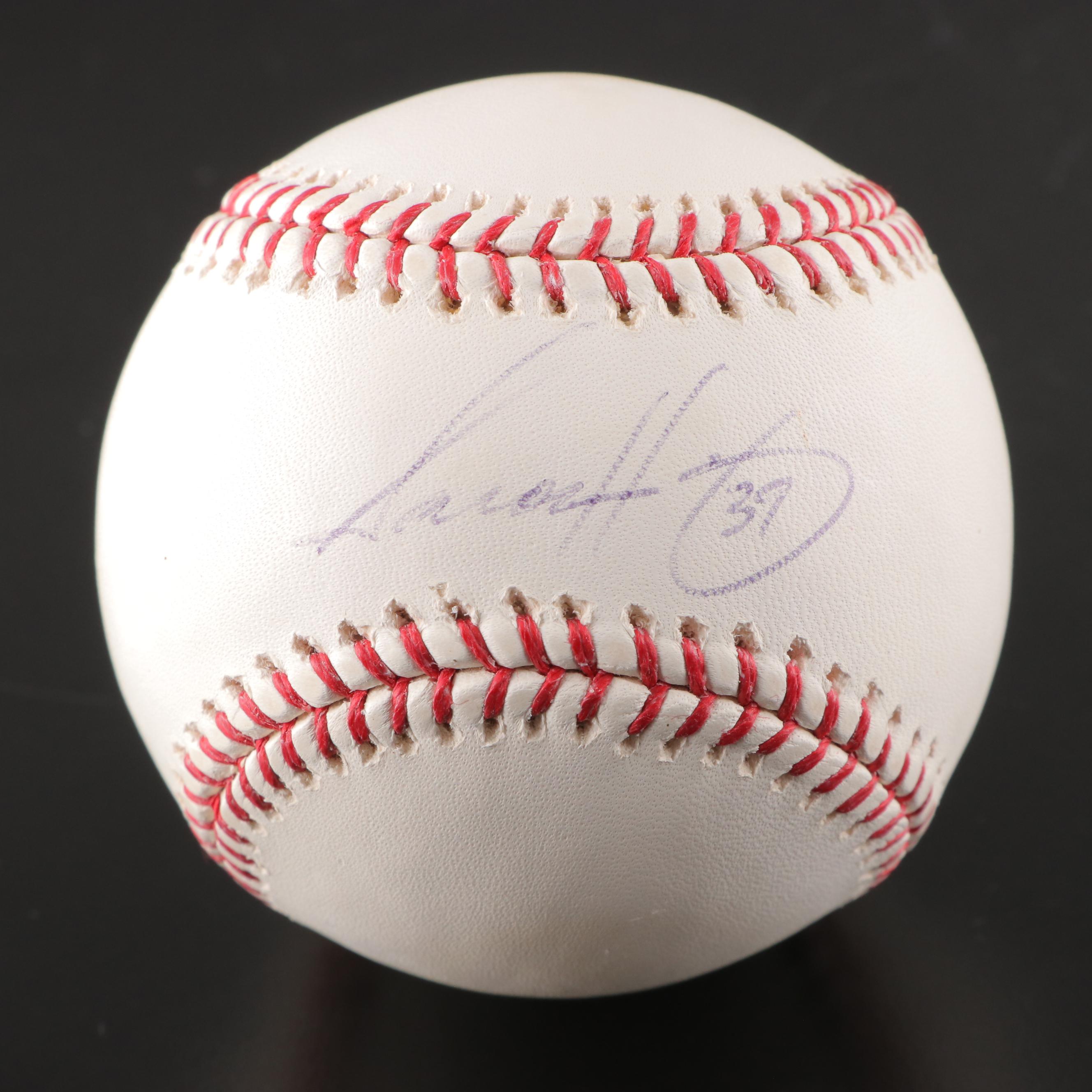 2008 Cincinnati Reds Bruce, Harang, Denorfia, Owings and More Signed Baseballs