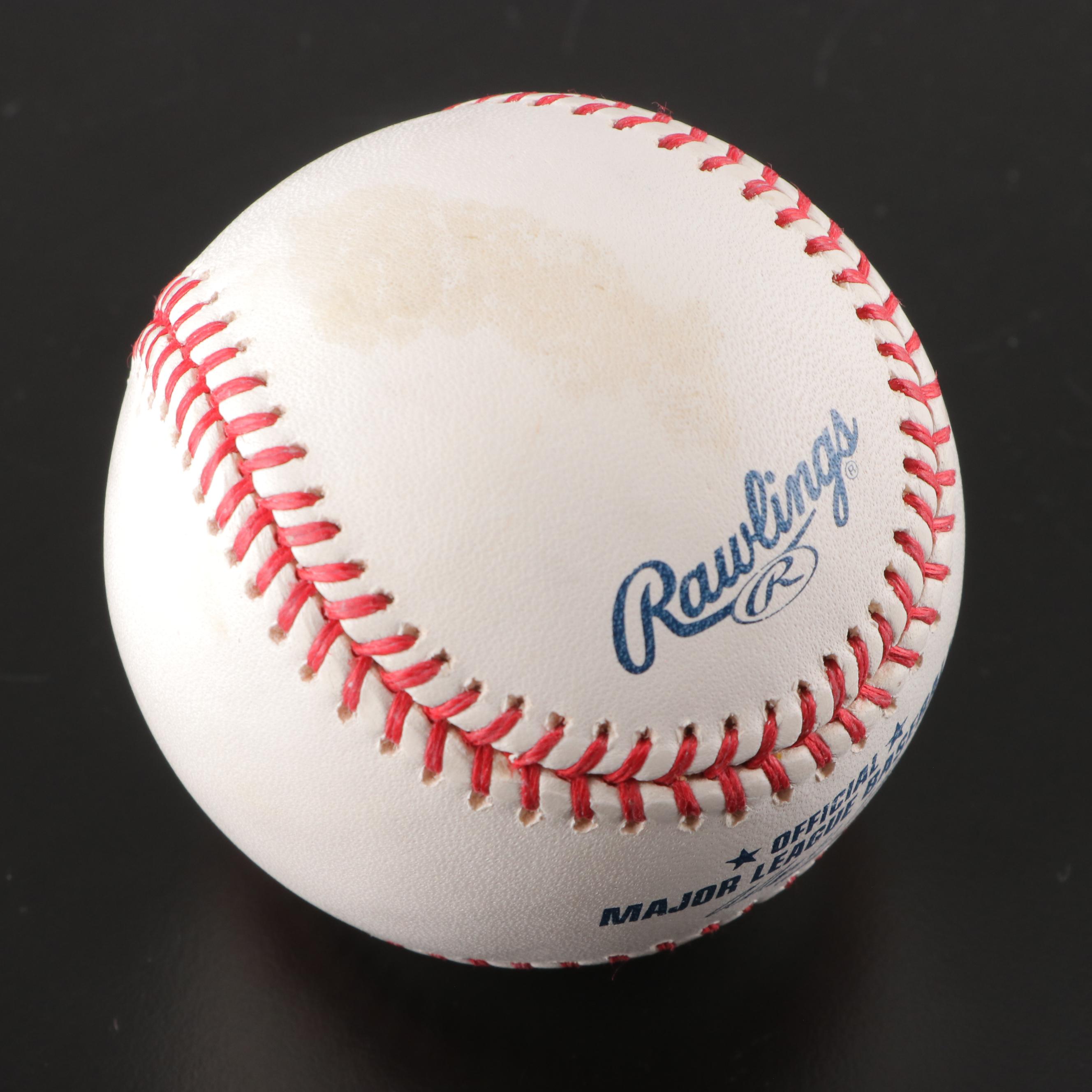 2008 Cincinnati Reds Bruce, Harang, Denorfia, Owings and More Signed Baseballs