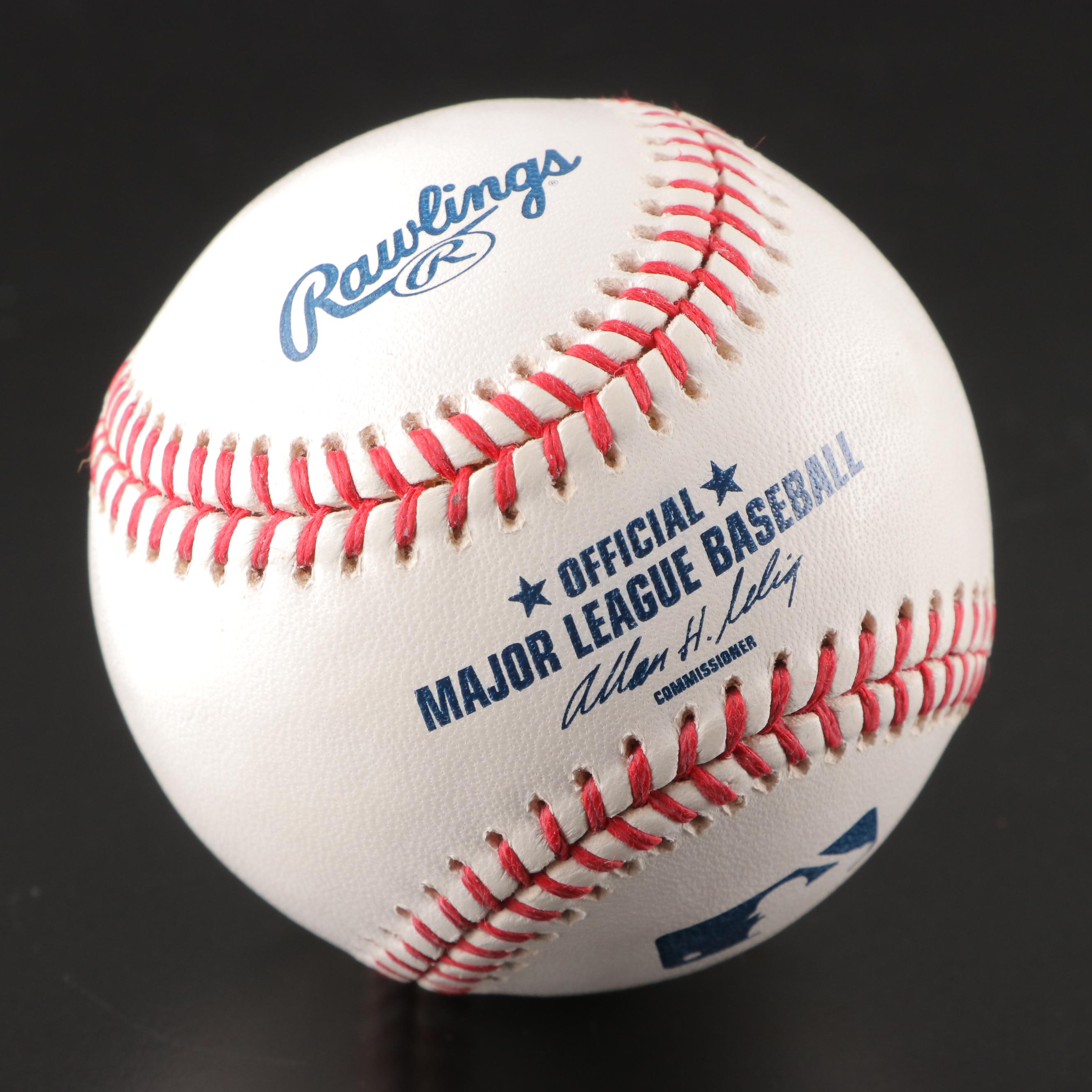 2008 Cincinnati Reds Bruce, Harang, Denorfia, Owings and More Signed Baseballs