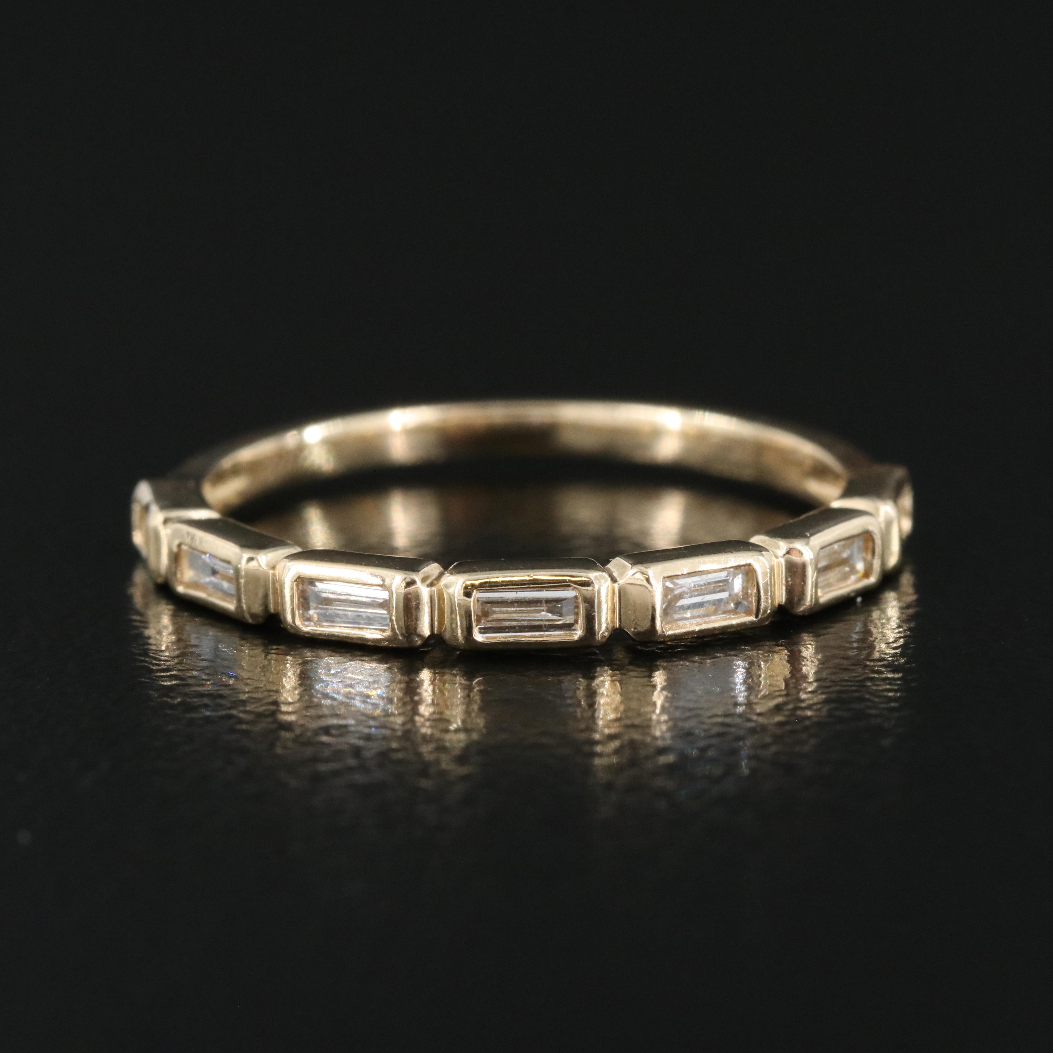 14K 0.27 CTW Diamond Band