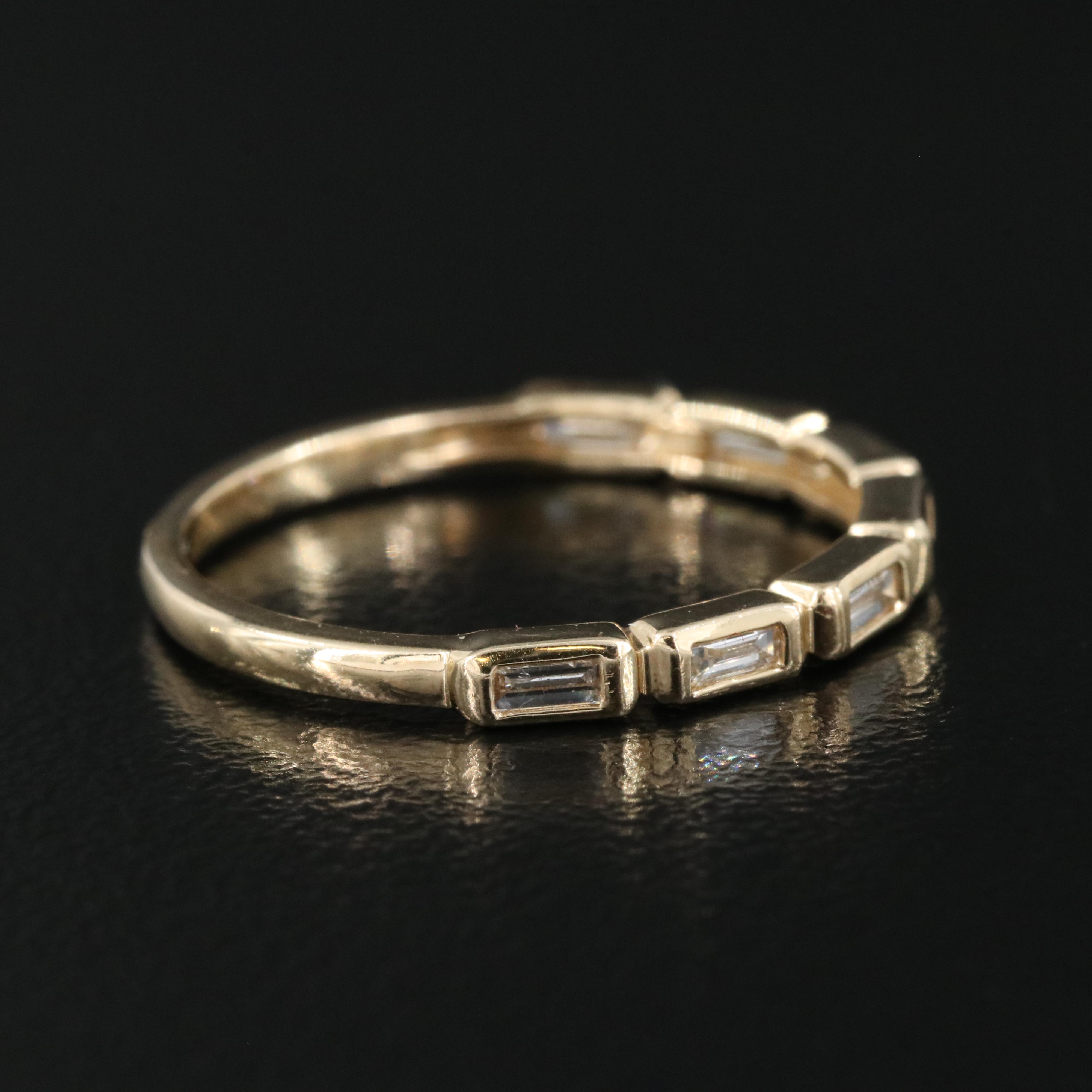14K 0.27 CTW Diamond Band