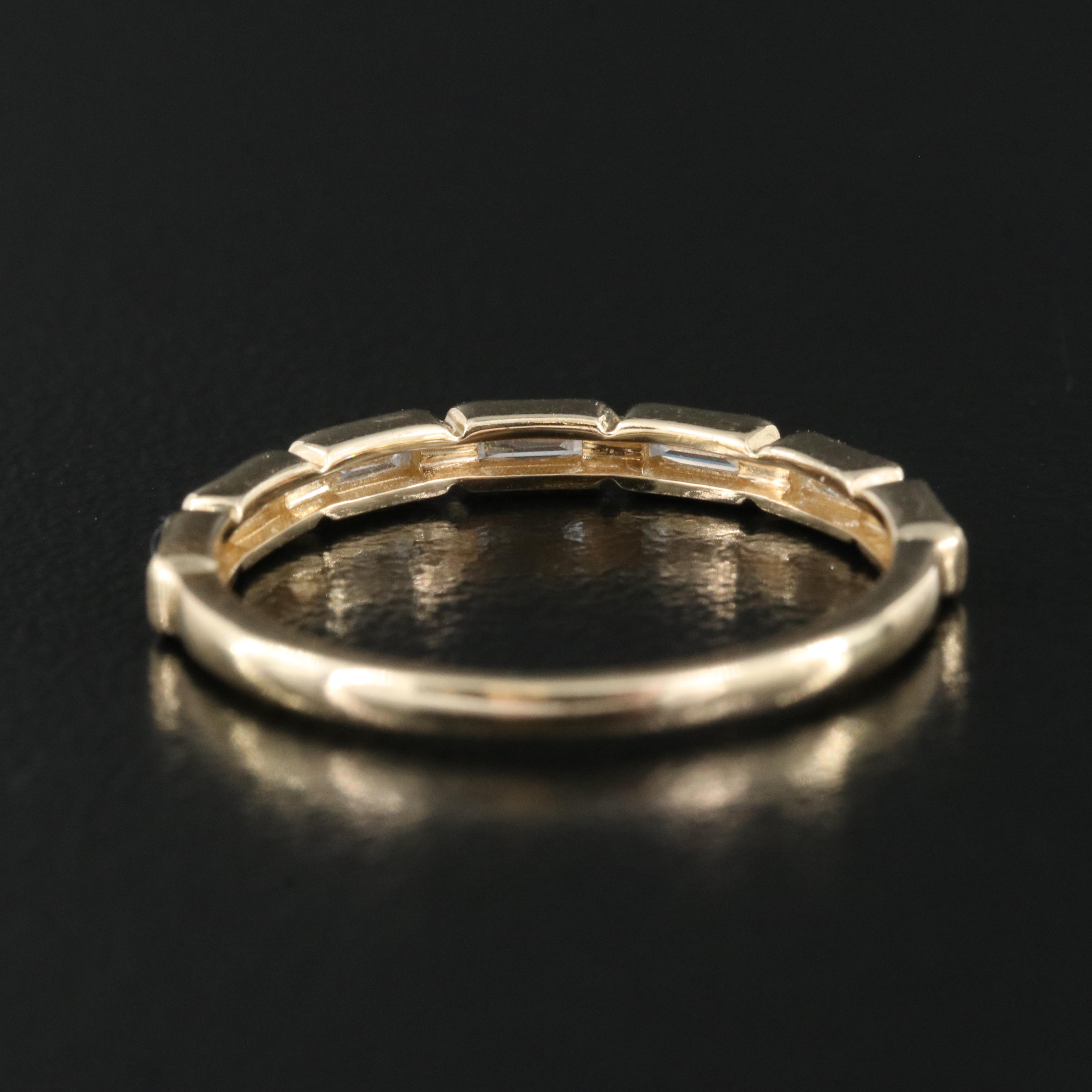 14K 0.27 CTW Diamond Band