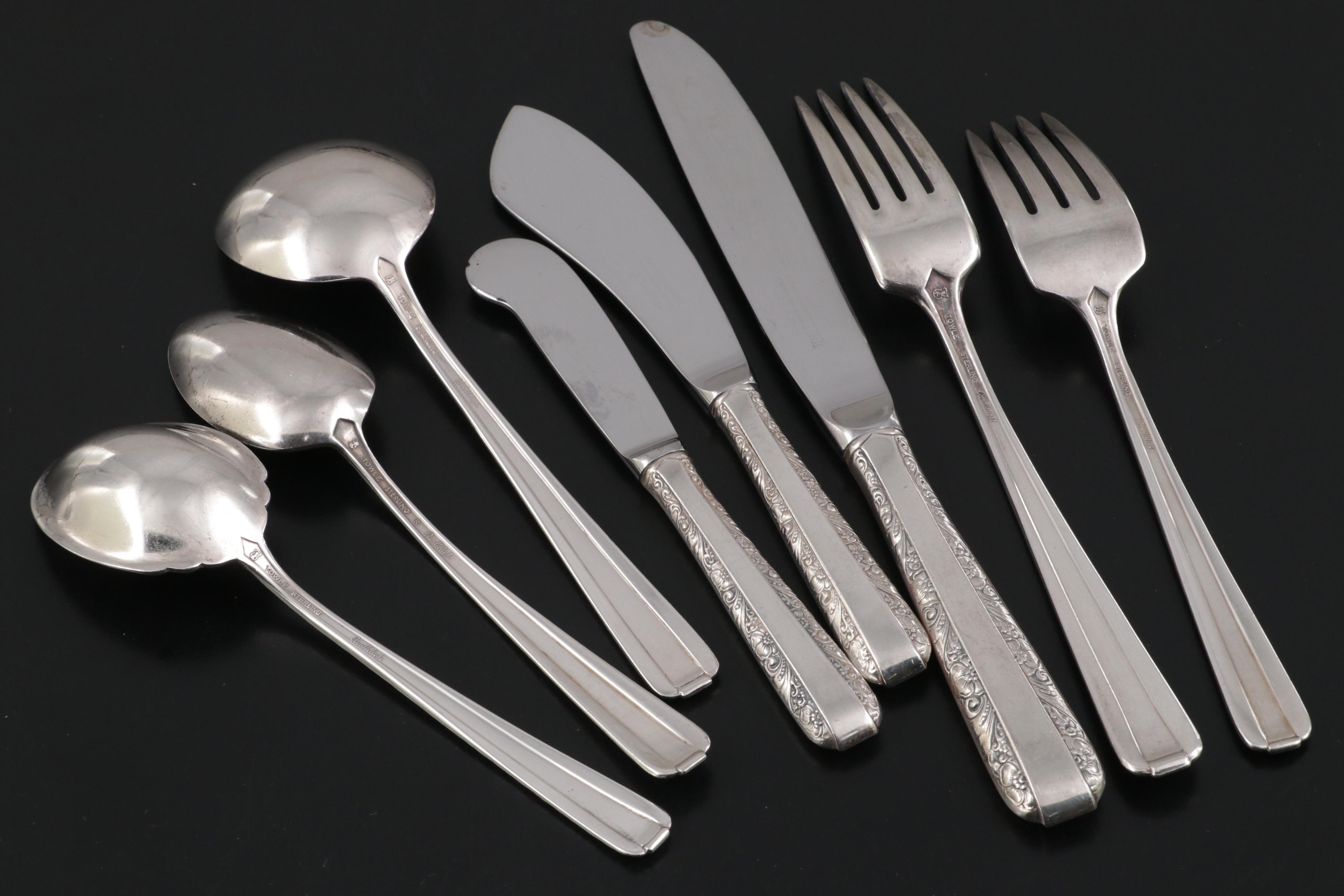 Towle "Candlelight" Sterling Silver Flatware, 1934-2009