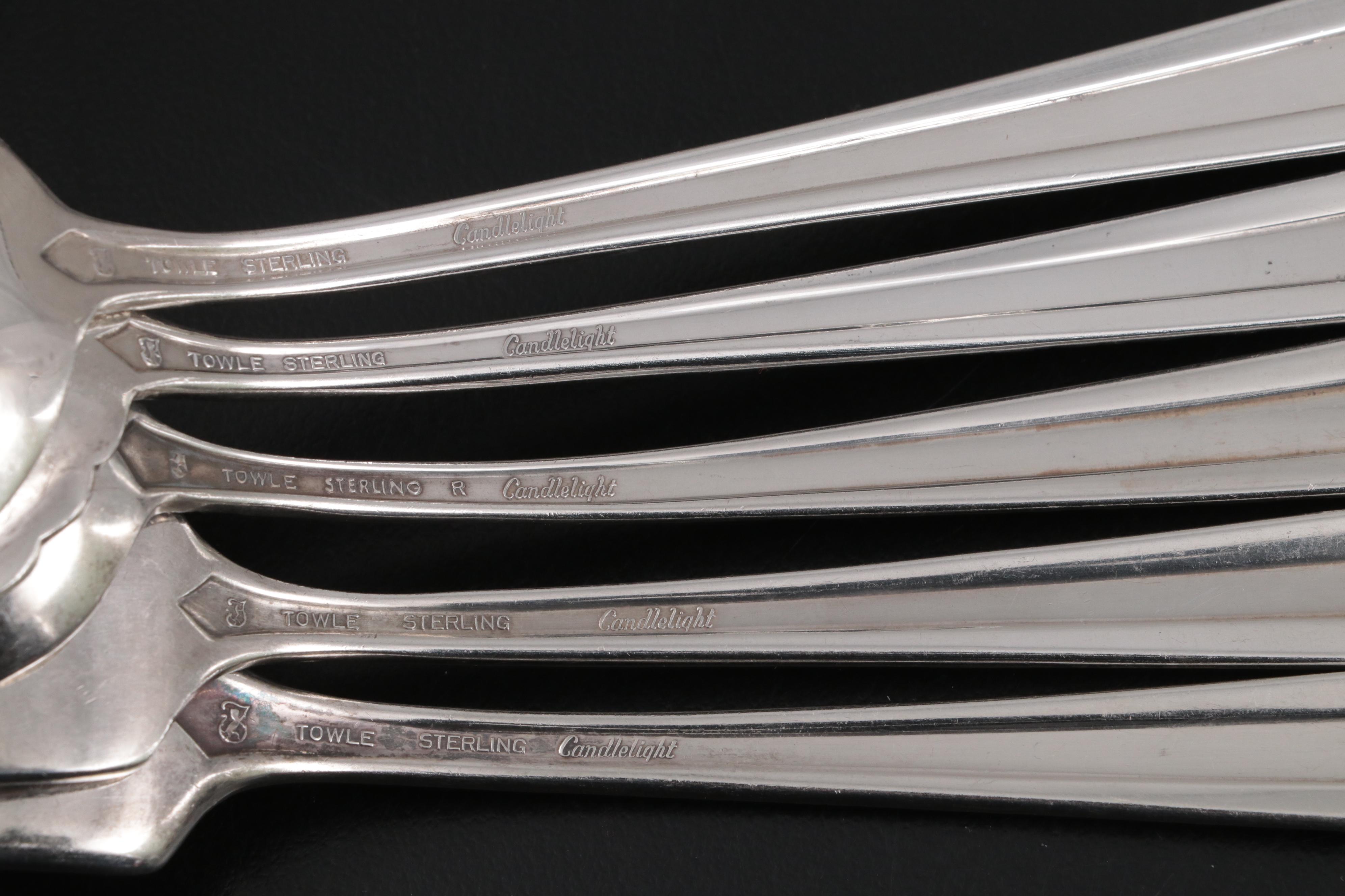 Towle "Candlelight" Sterling Silver Flatware, 1934-2009